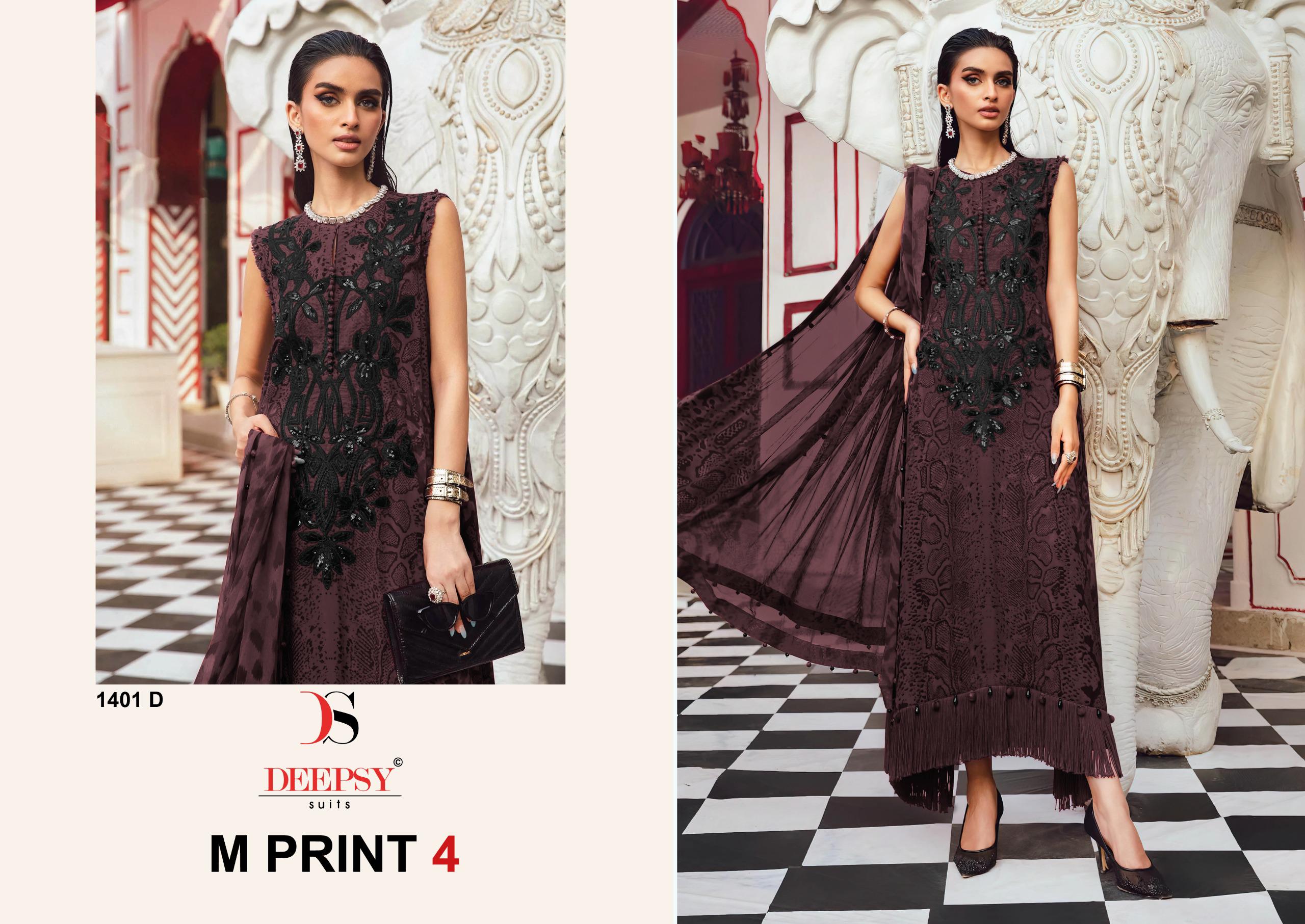 Deepsy M Print Vol 4 Cotton Dupatta Cotton Pakistani Salwar Kameez