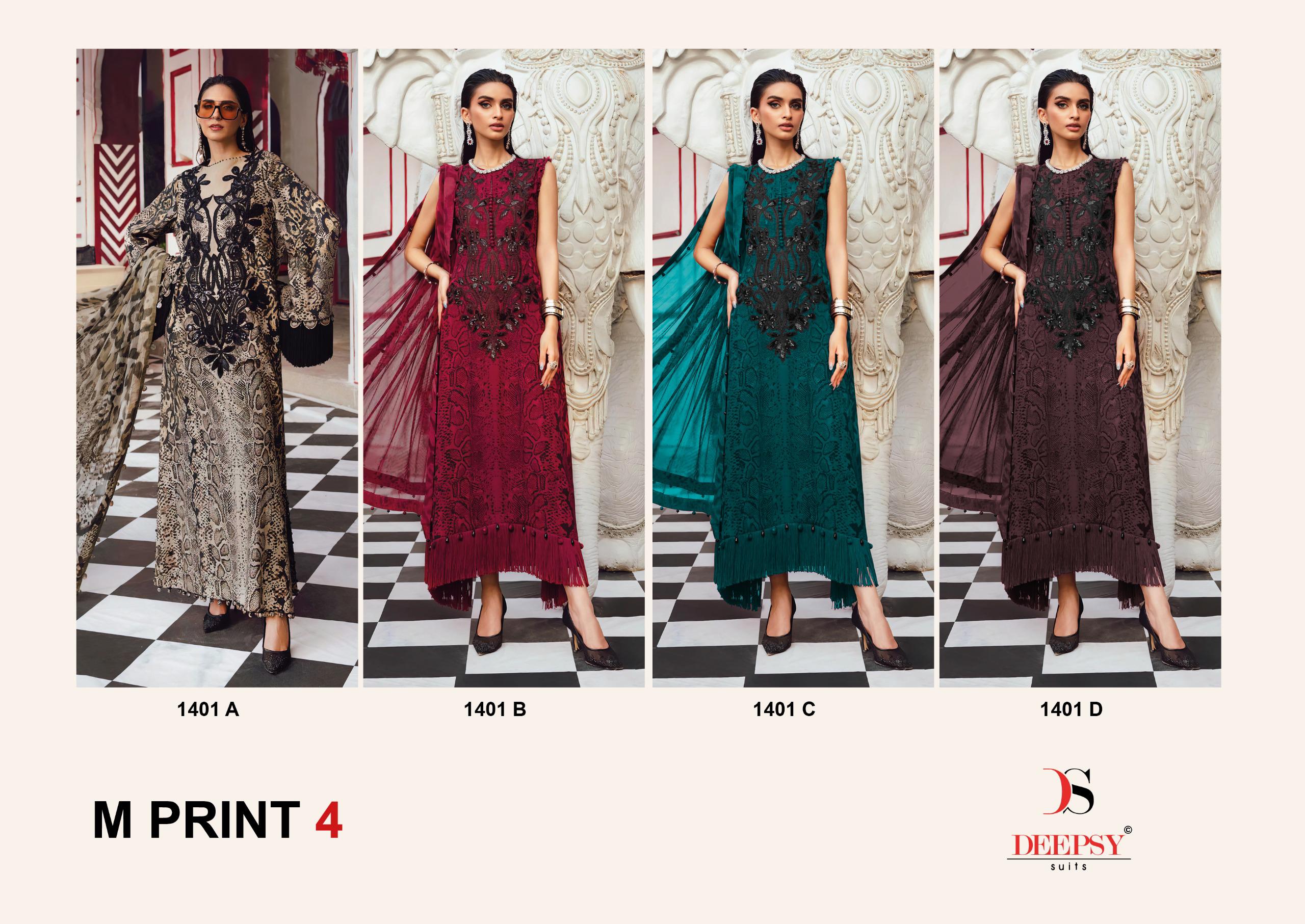 Deepsy M Print Vol 4 Cotton Dupatta Cotton Pakistani Salwar Kameez