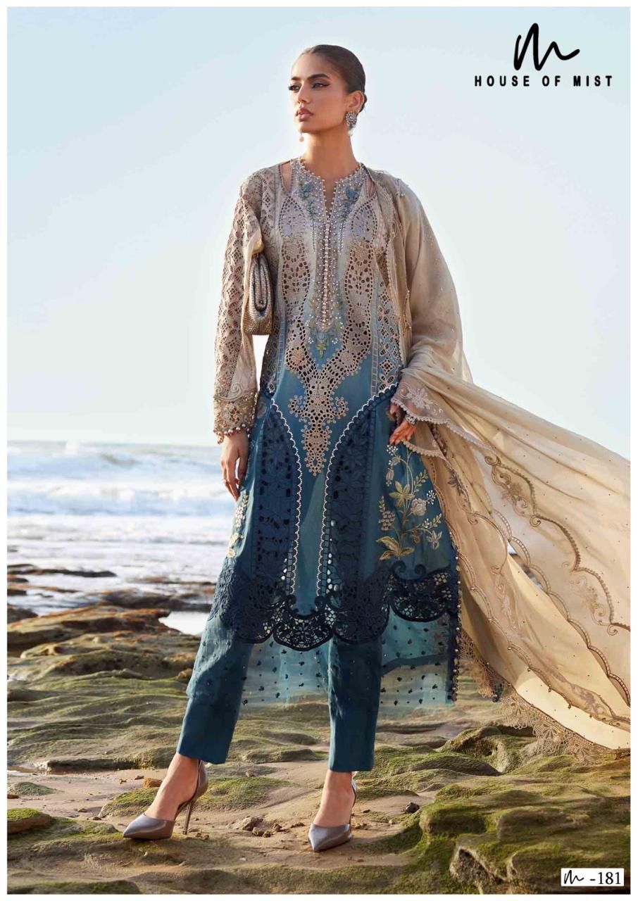 House Of Mist Ghazal Vol 19 Cotton Dress Material Collection