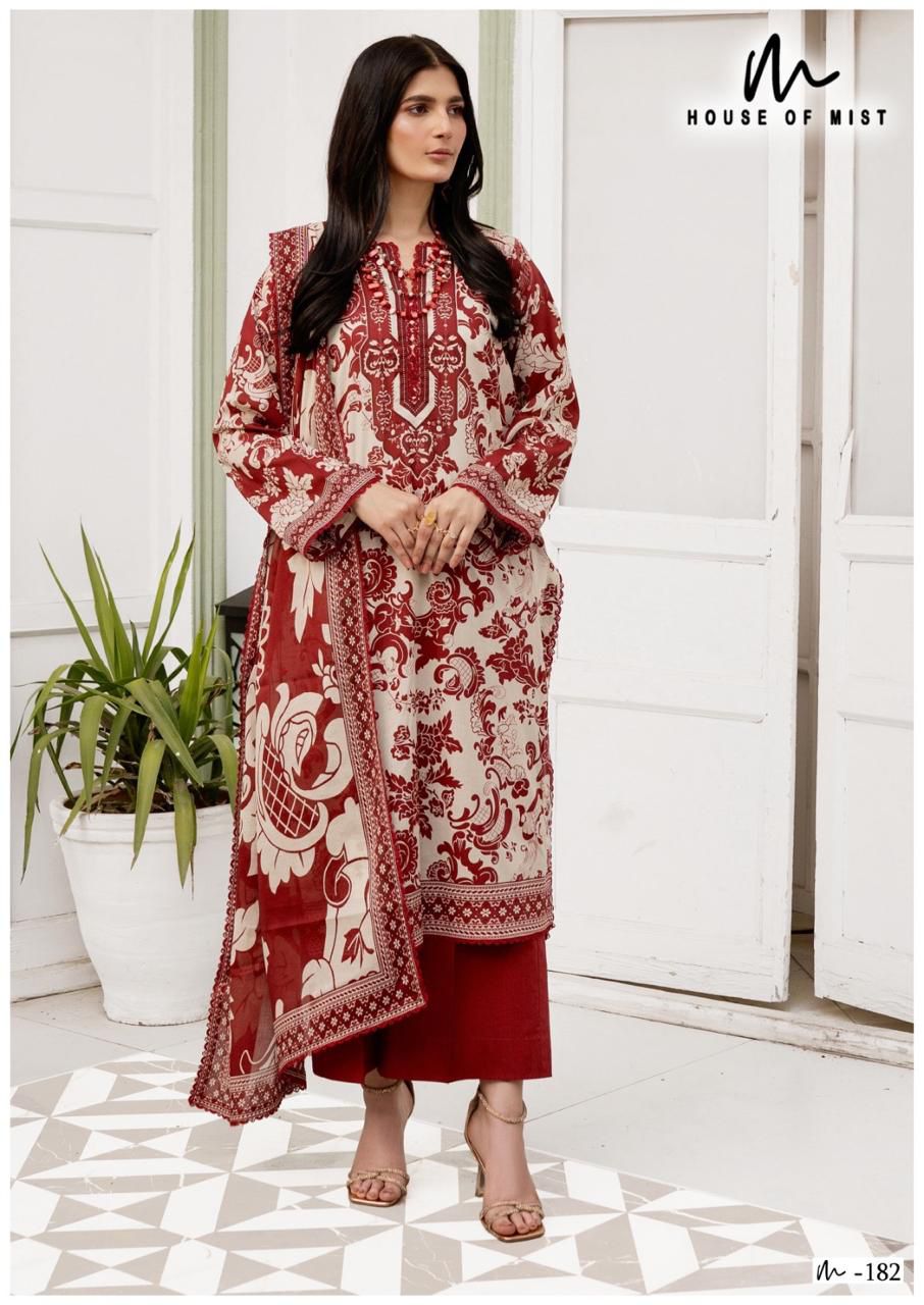 House Of Mist Ghazal Vol 19 Cotton Dress Material Collection