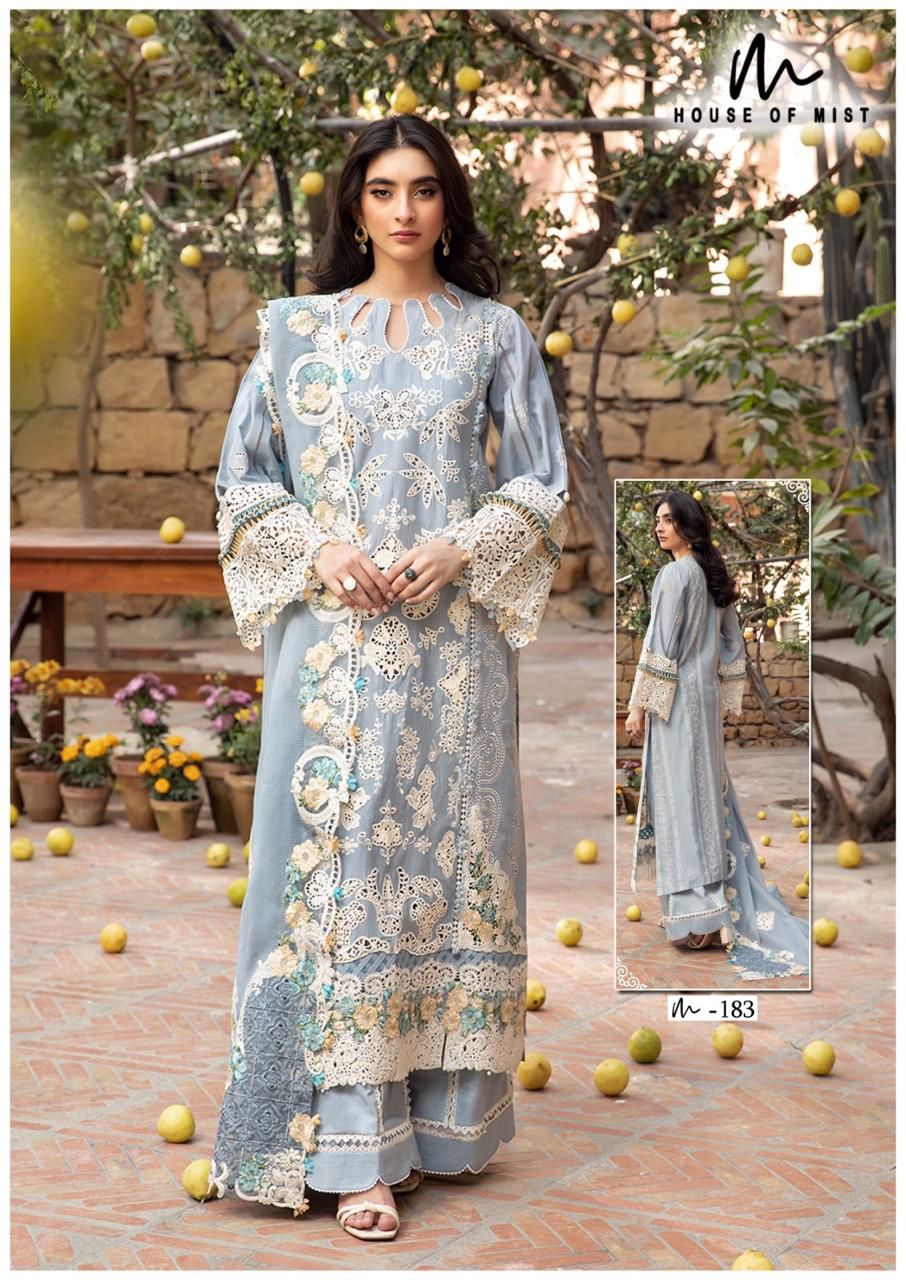 House Of Mist Ghazal Vol 19 Cotton Dress Material Collection