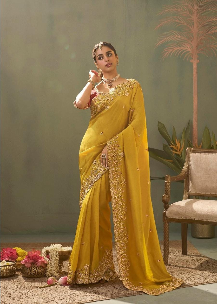 Kira Kaash Upada Silk Embroidered Fancy Designer Saree Collection