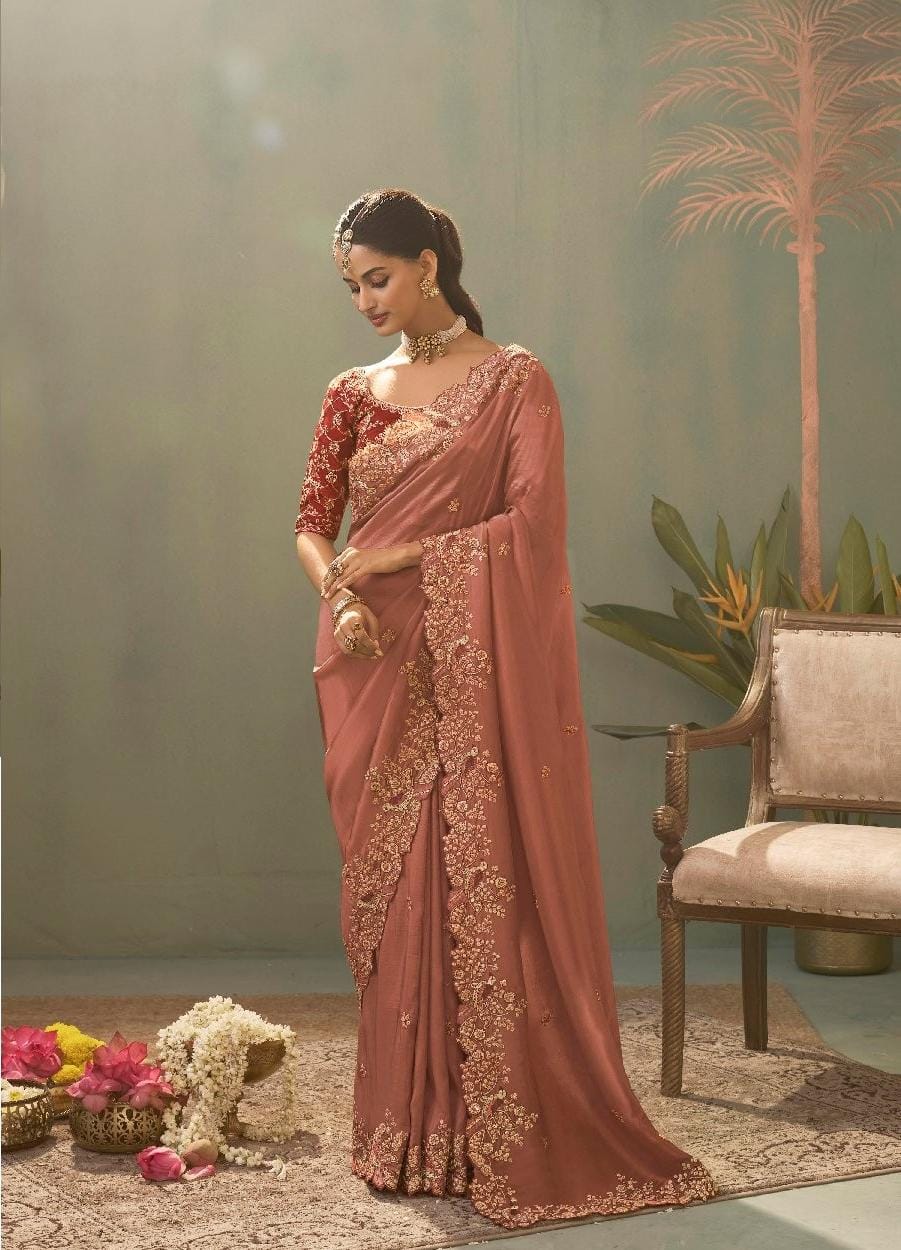 Kira Kaash Upada Silk Embroidered Fancy Designer Saree Collection