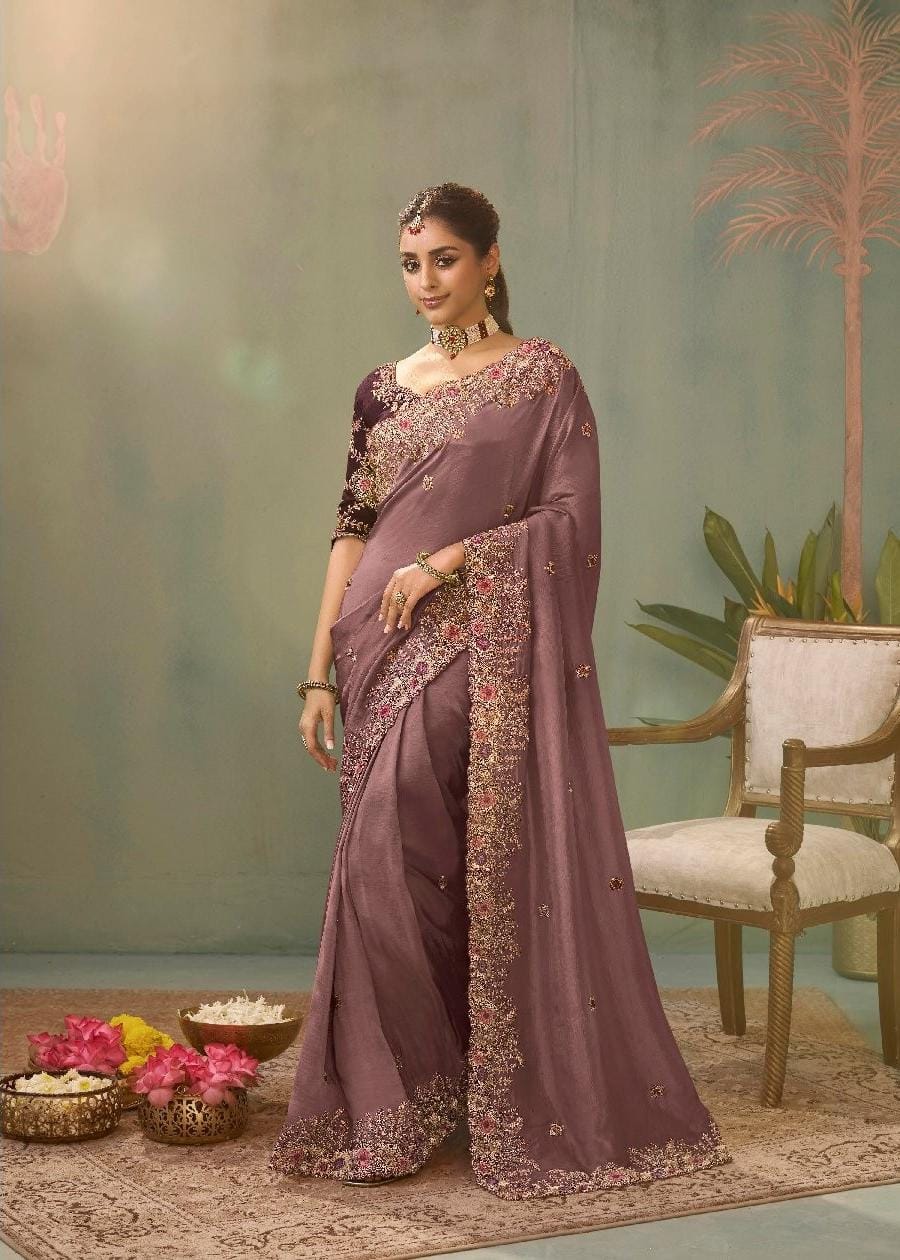 Kira Kaash Upada Silk Embroidered Fancy Designer Saree Collection