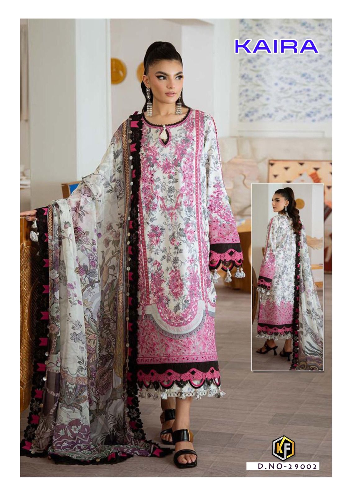Keval Kaira Vol 29 Lawn Cotton Printed Karachi Dress Material Collection