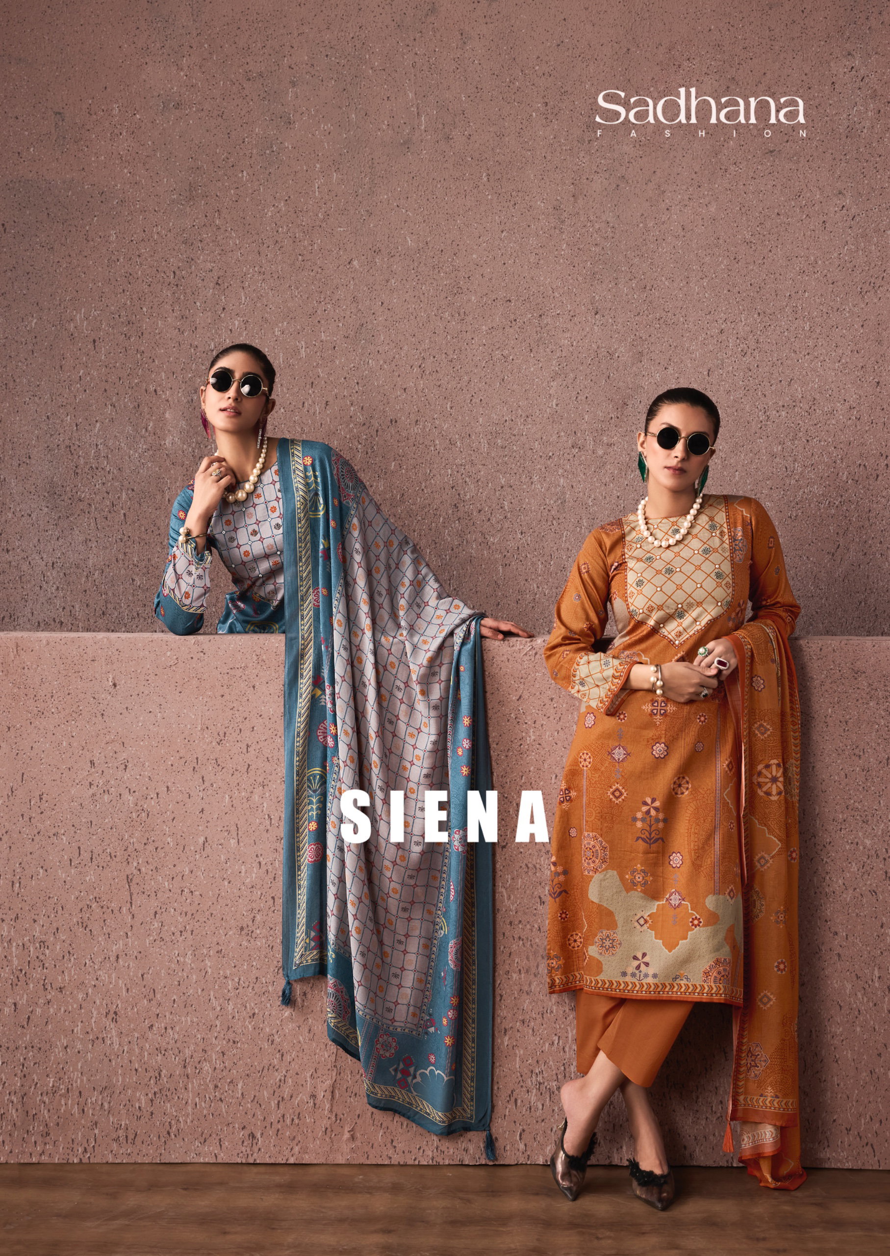 Sadhana Siena Jam Cotton Digital Print With Work Salwar Kameez