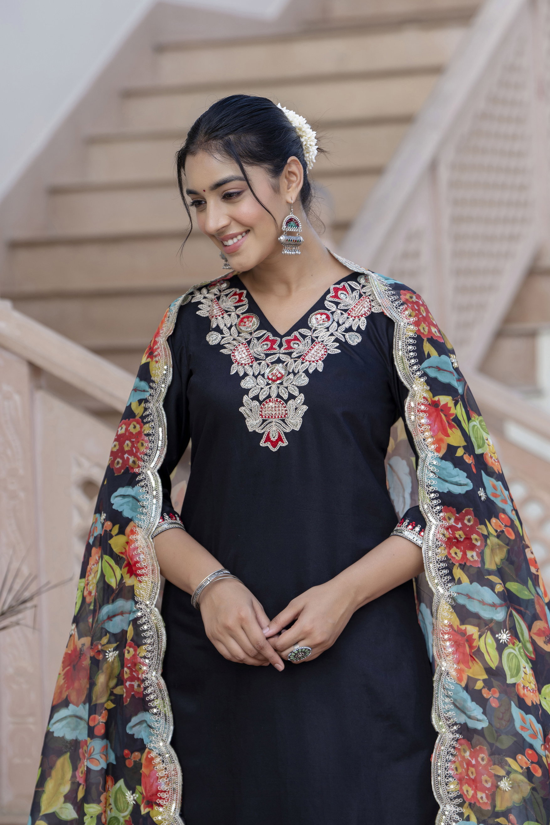 VP 9620 Viscose Rayon Kurta and Pant Set