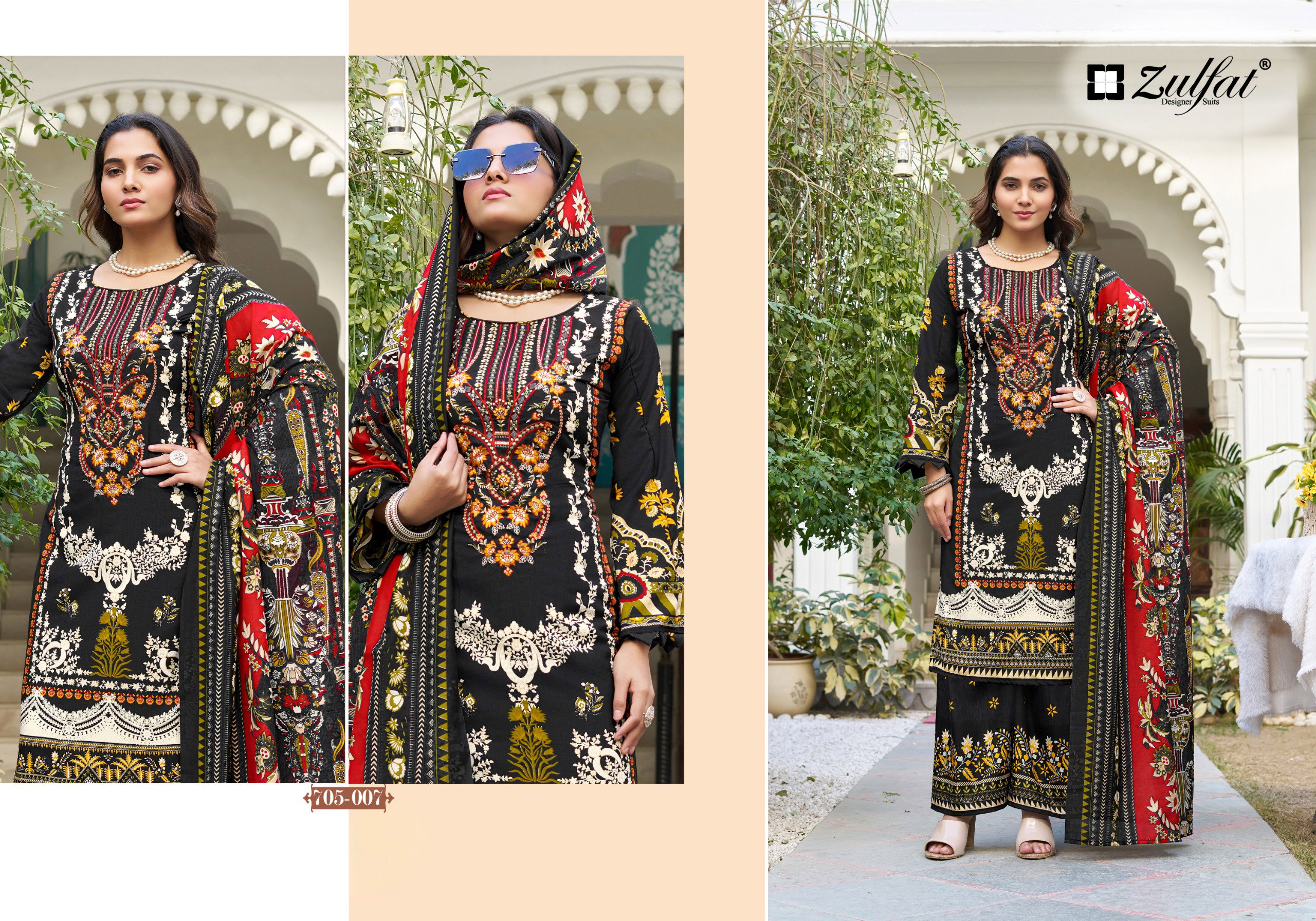 Zulfat Dilruba Vol 4 Rayon With Handwork Designer Dress Material
