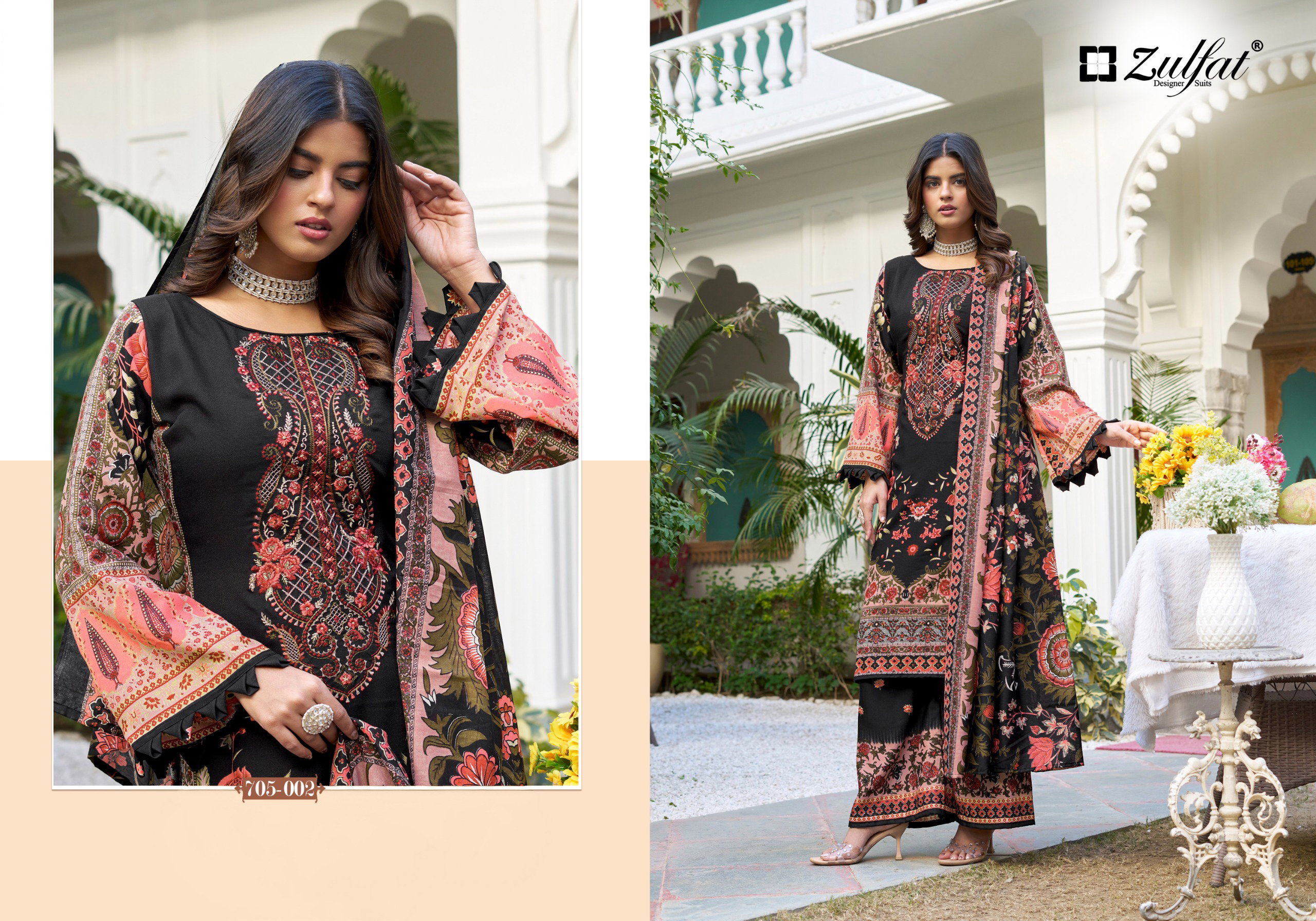 Zulfat Dilruba Vol 4 Rayon With Handwork Designer Dress Material