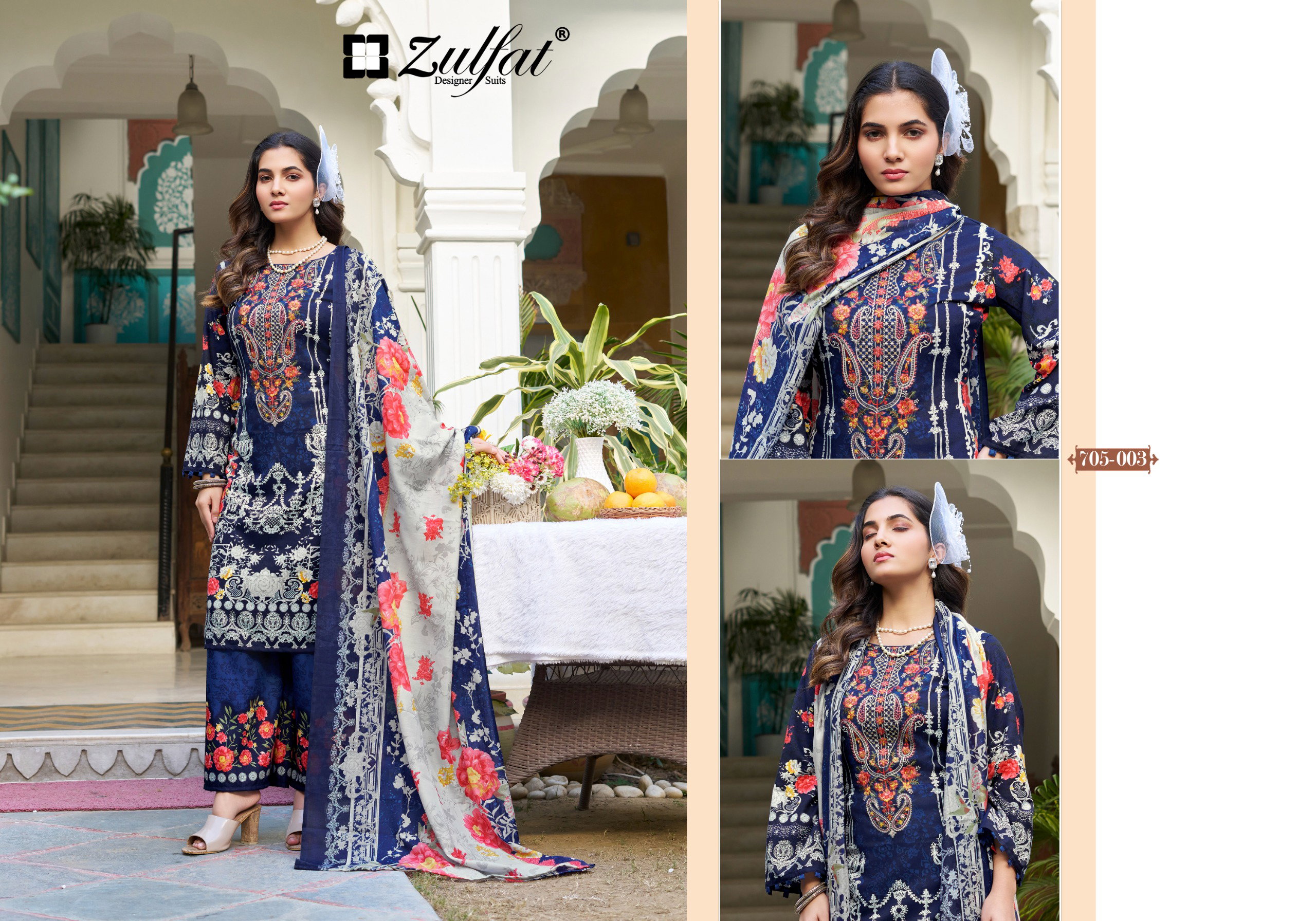 Zulfat Dilruba Vol 4 Rayon With Handwork Designer Dress Material