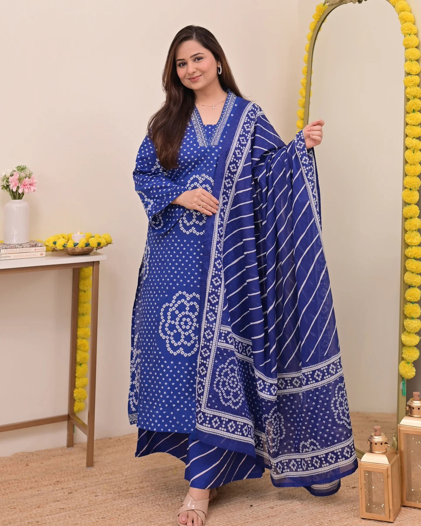 Dhruvi 404 Viscose Embroidery kurti Bottom With Dupatta