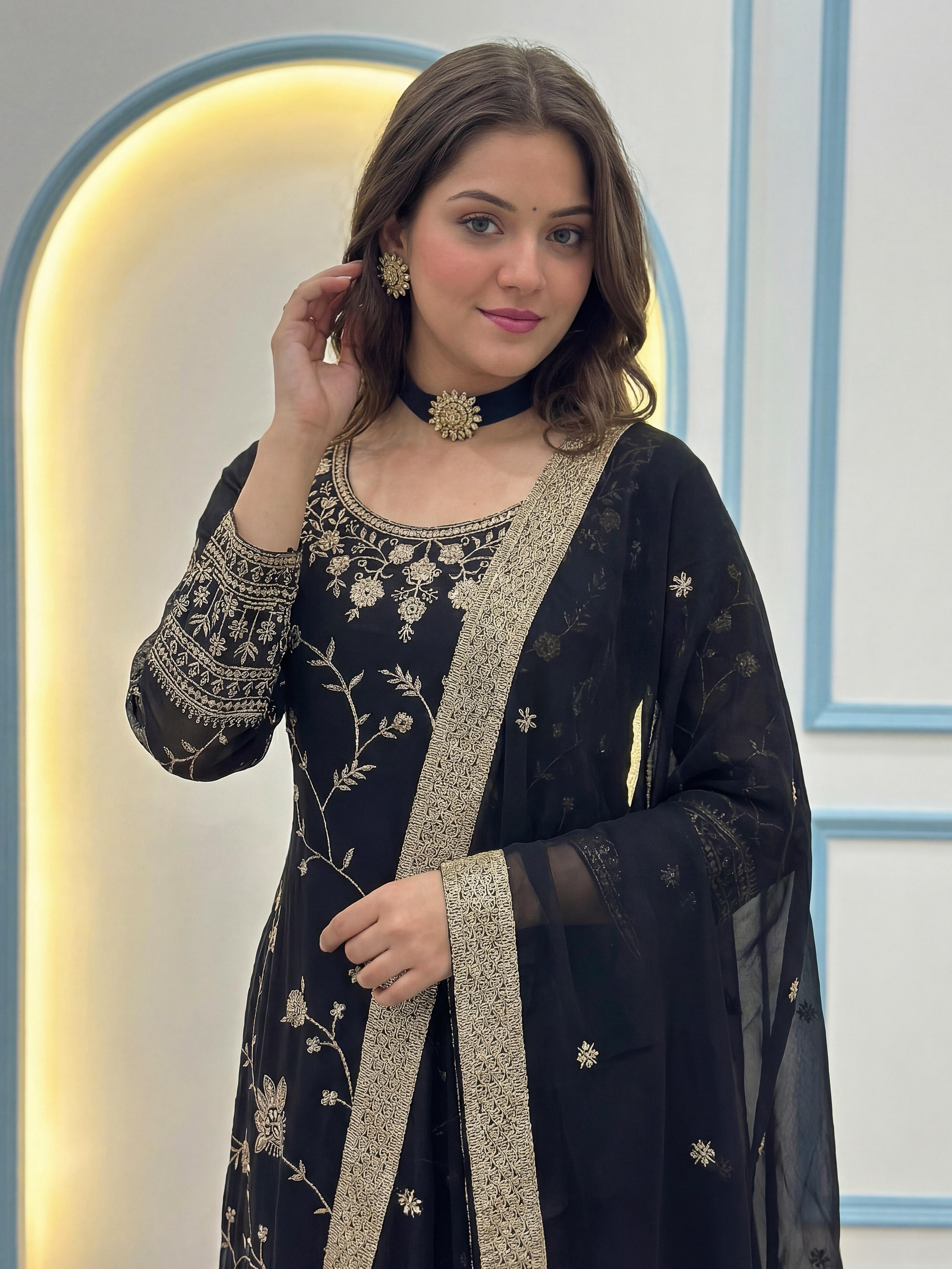 Dv 5168 Pakistani dress Faux Georgeet Pakistani Readymade Collection