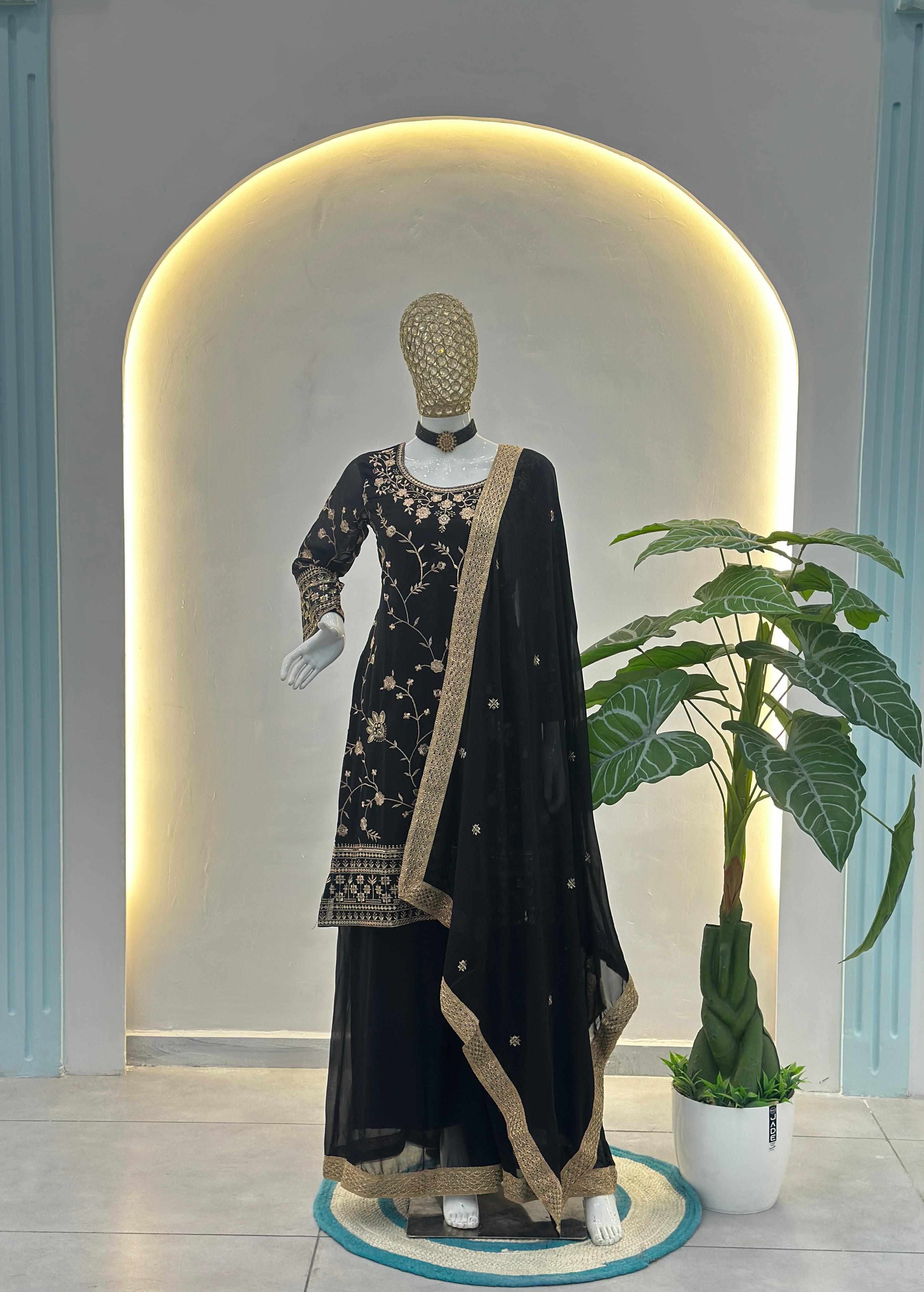 Dv 5168 Pakistani dress Faux Georgeet Pakistani Readymade Collection