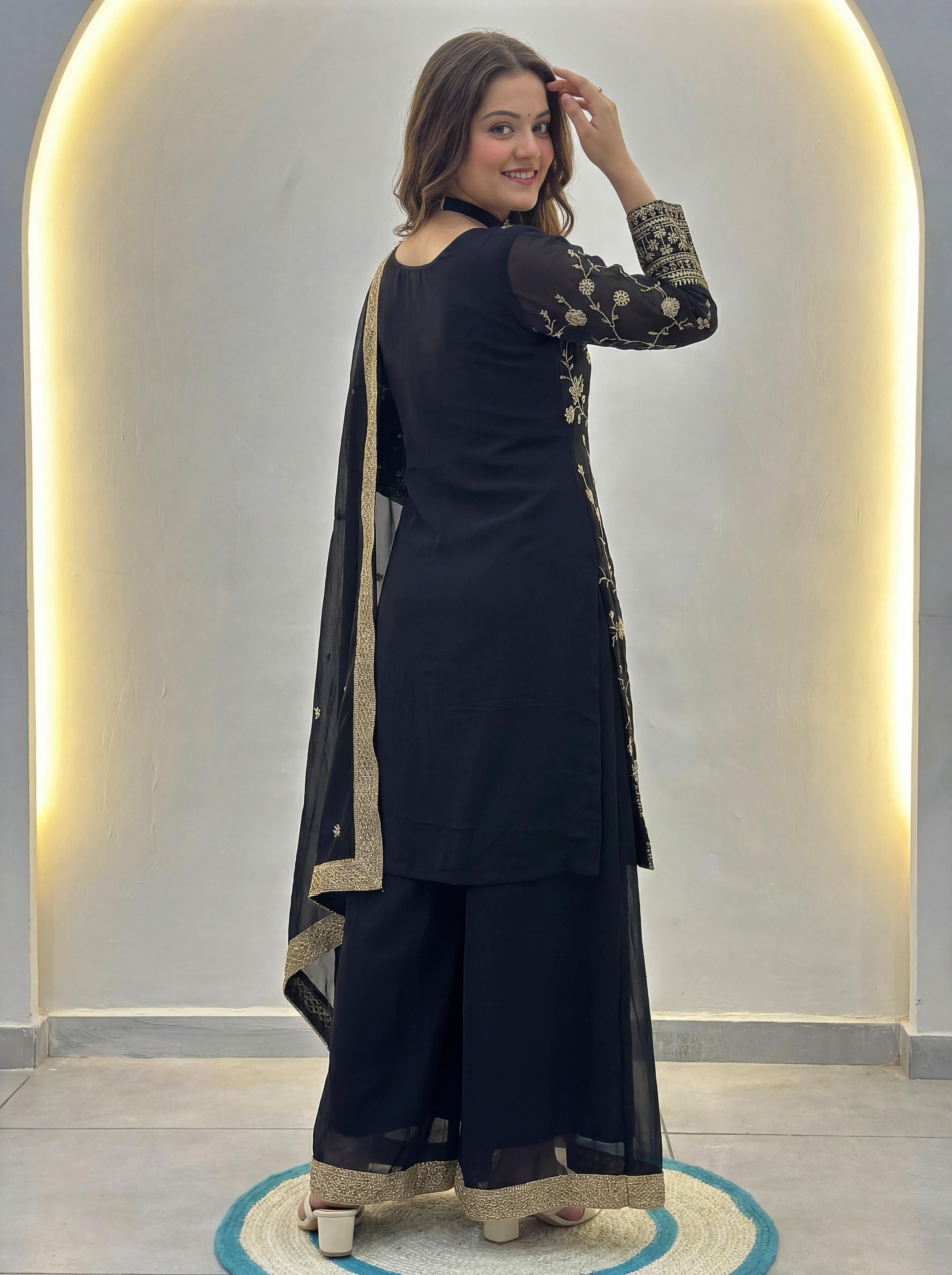 Dv 5168 Pakistani dress Faux Georgeet Pakistani Readymade Collection