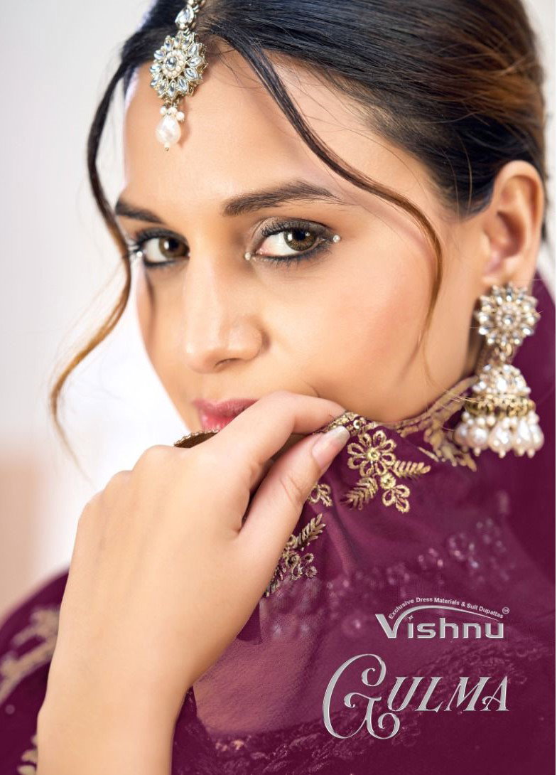 Vishnu Gulma Rangoli Blooming Dress Material Collection