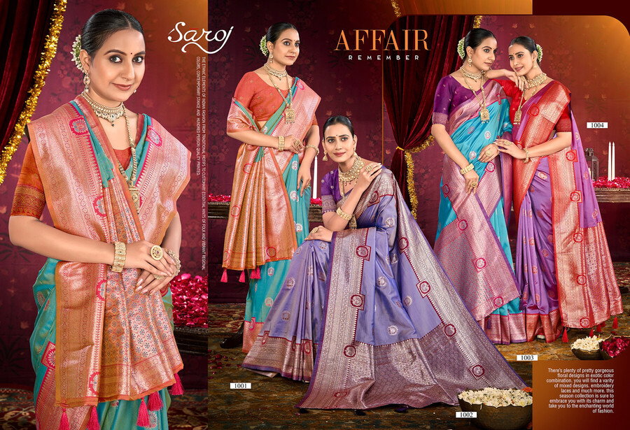 Saroj Rajshaille Silk Vol 2 Rich Pallu Saree Collection