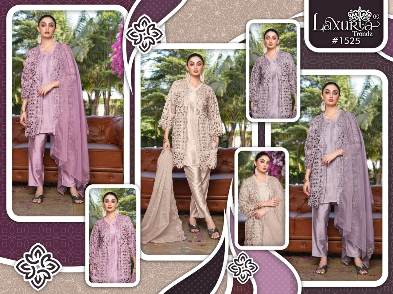 Luxury Pret 1525 Tunic Stylist & Pant Pakistani Readymade Collection 