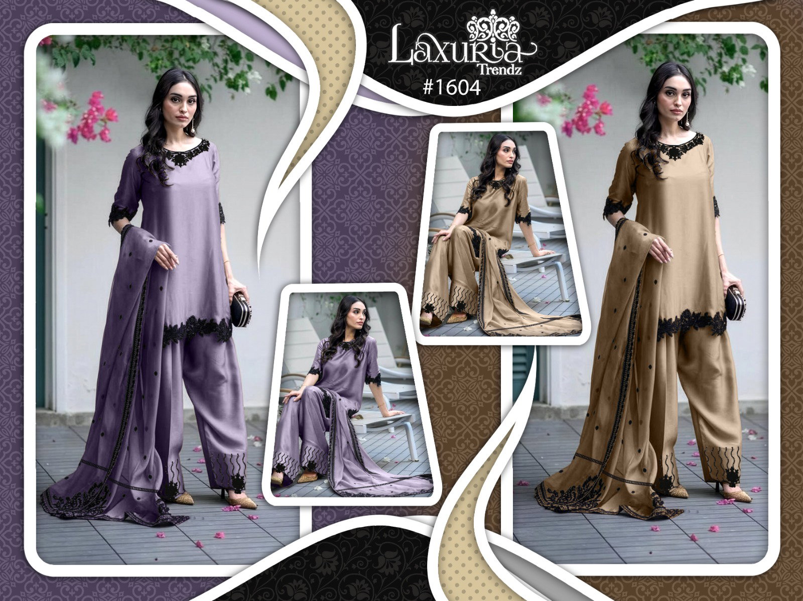 Luxury Pret 1604 Tunic Stylist & Pant pakistani Readymade Collection 