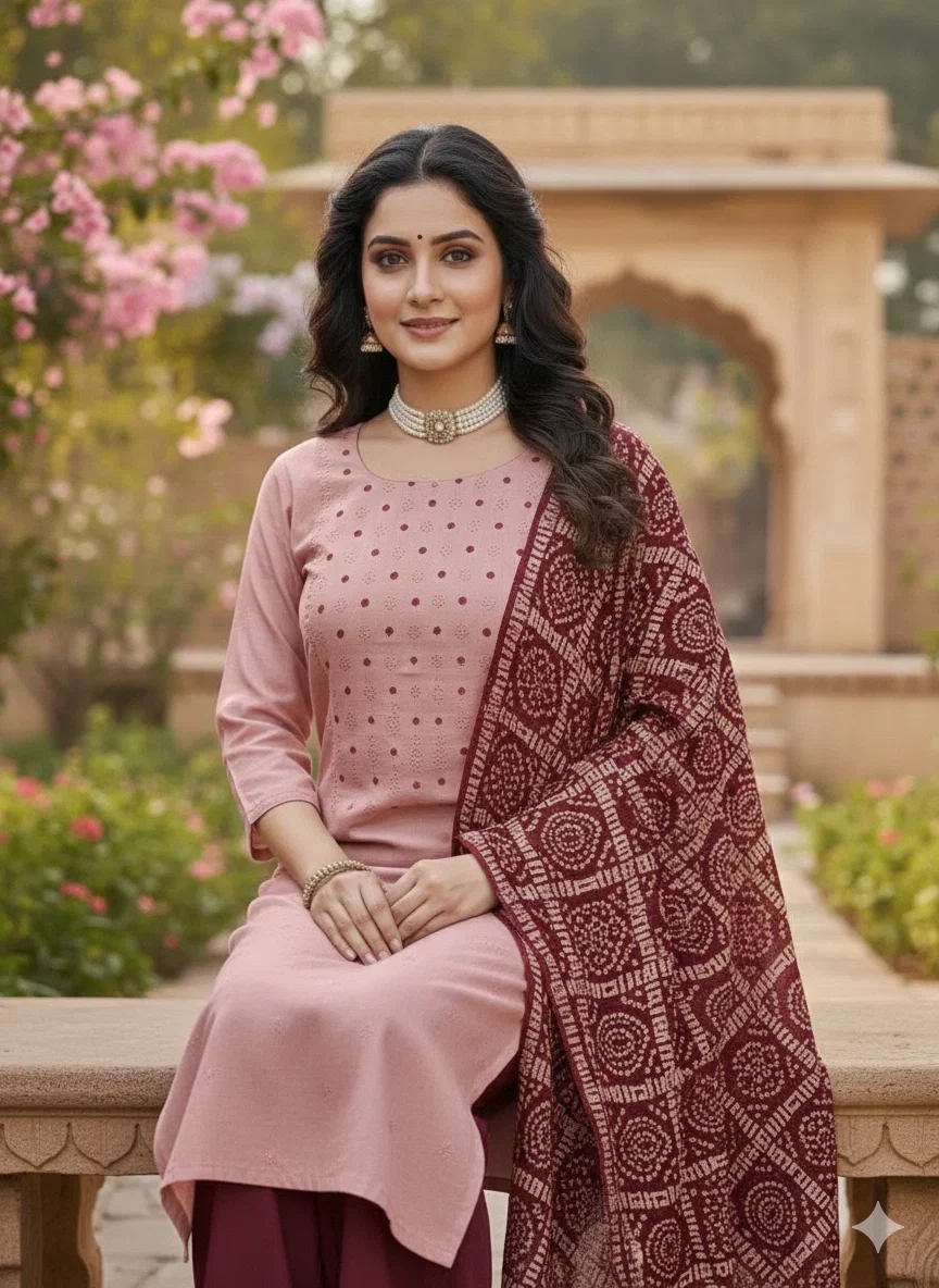 Rnx 5053 Zora Silk Thread Work Dress Material Collection
