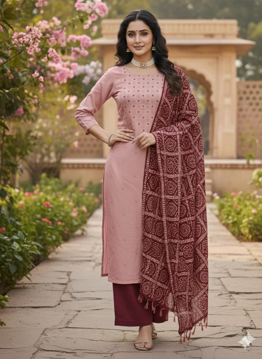 Rnx 5053 Zora Silk Thread Work Dress Material Collection