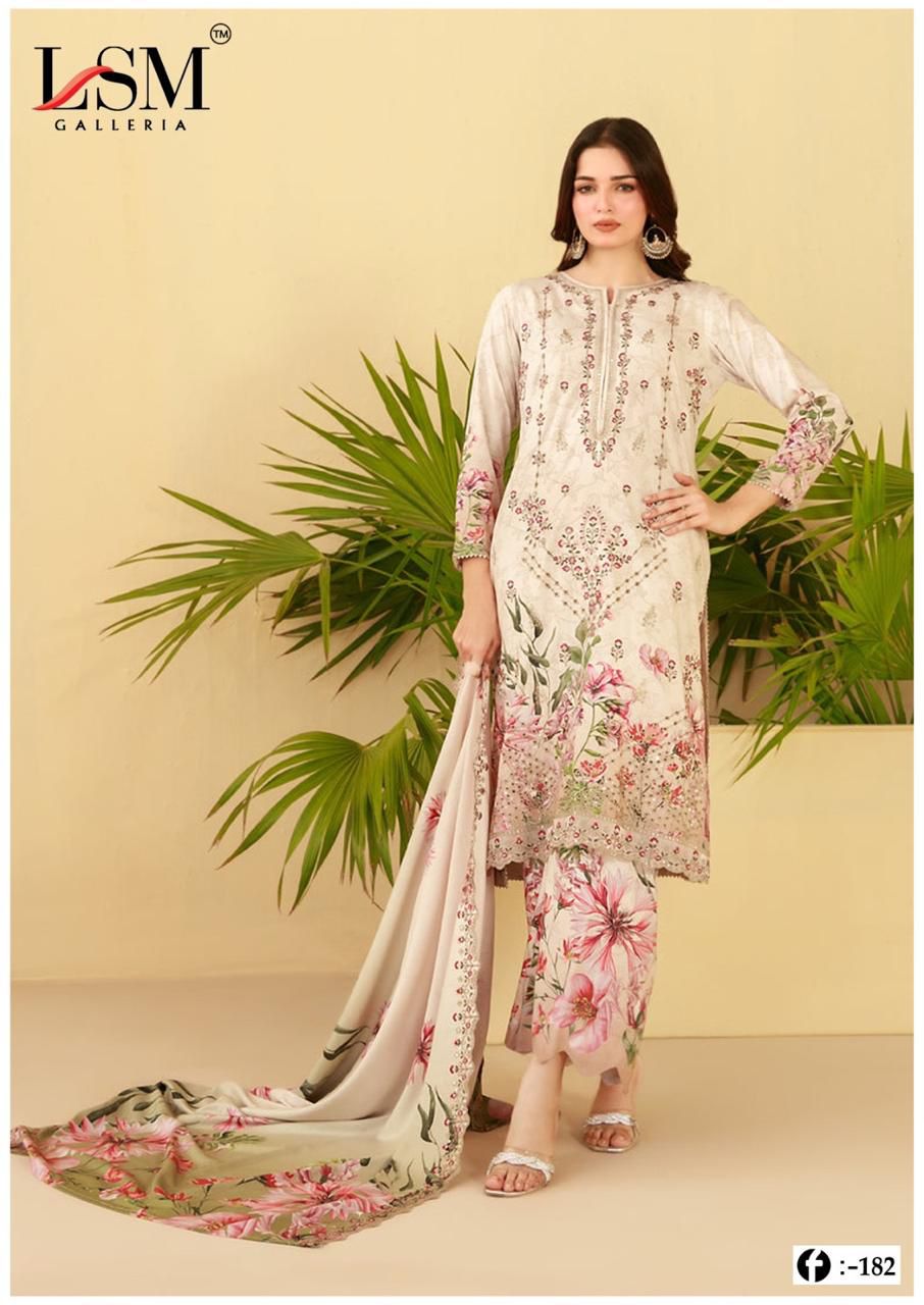 Lsm Firdous Queen Vol 18 Readymade Lawn Cotton Pakistani Collection
