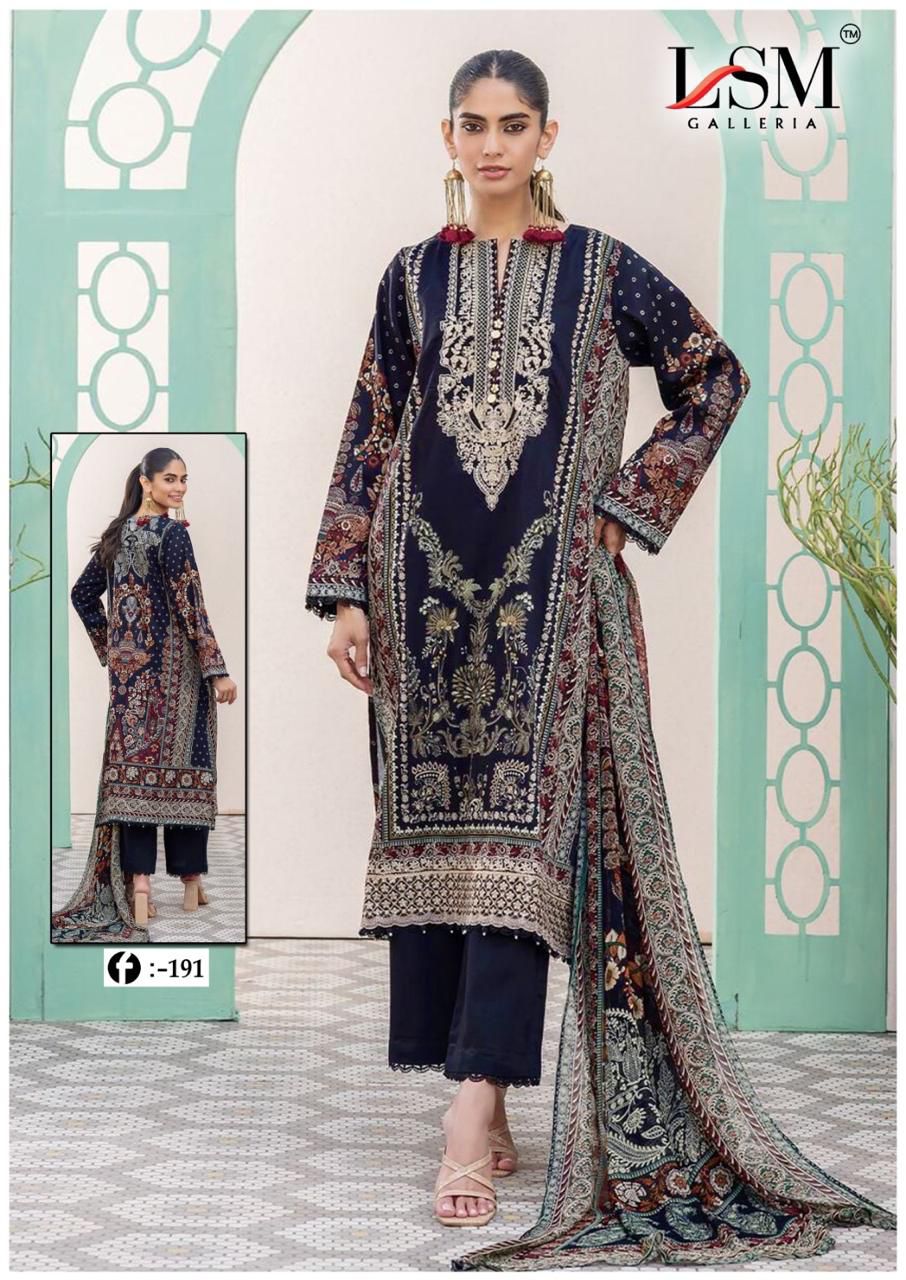 Lsm Firdous Queen Vol 19 Lawn Cotton Dress Material Collection Full Catalog available at wholesale rate.