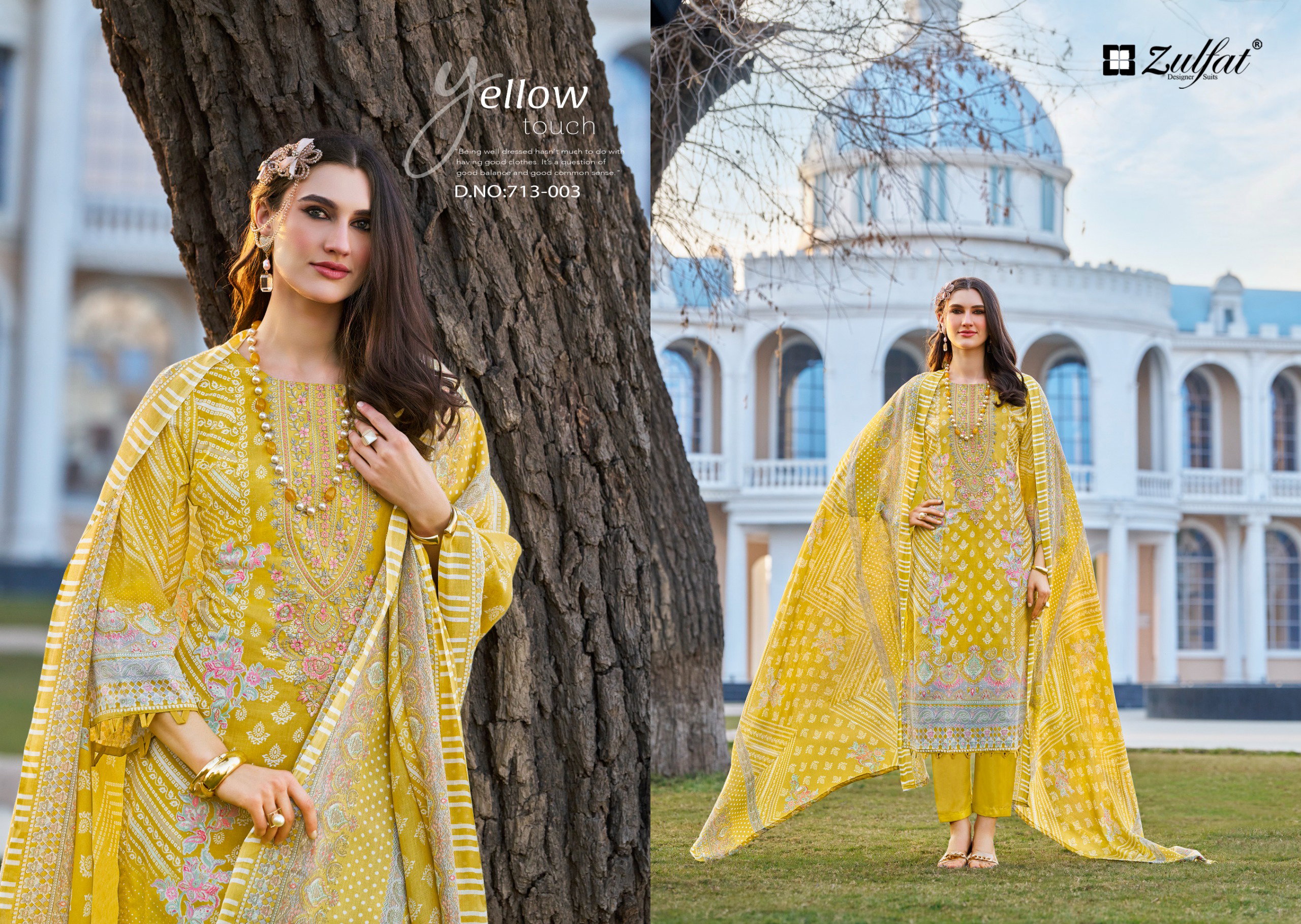 Zulfat Sana Safina Vol 3 Cotton With Embroidered Dress Material