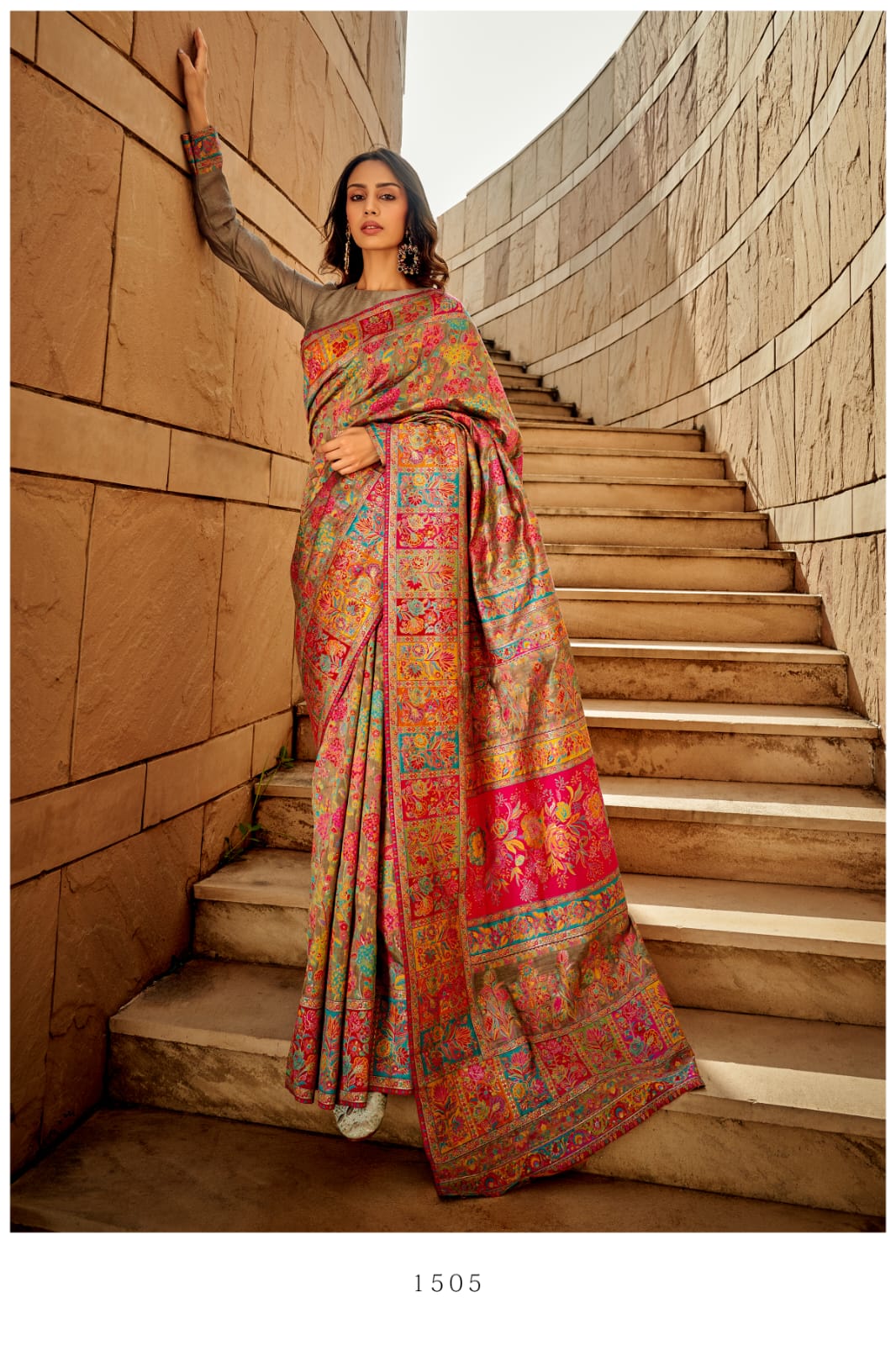 Rajtex 1500 Kashmiri Modal Silk Saree Collection