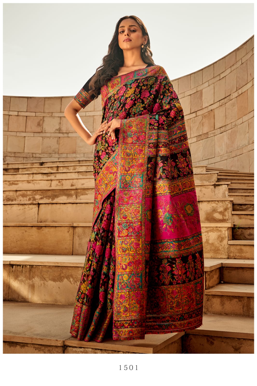 Rajtex 1500 Kashmiri Modal Silk Saree Collection