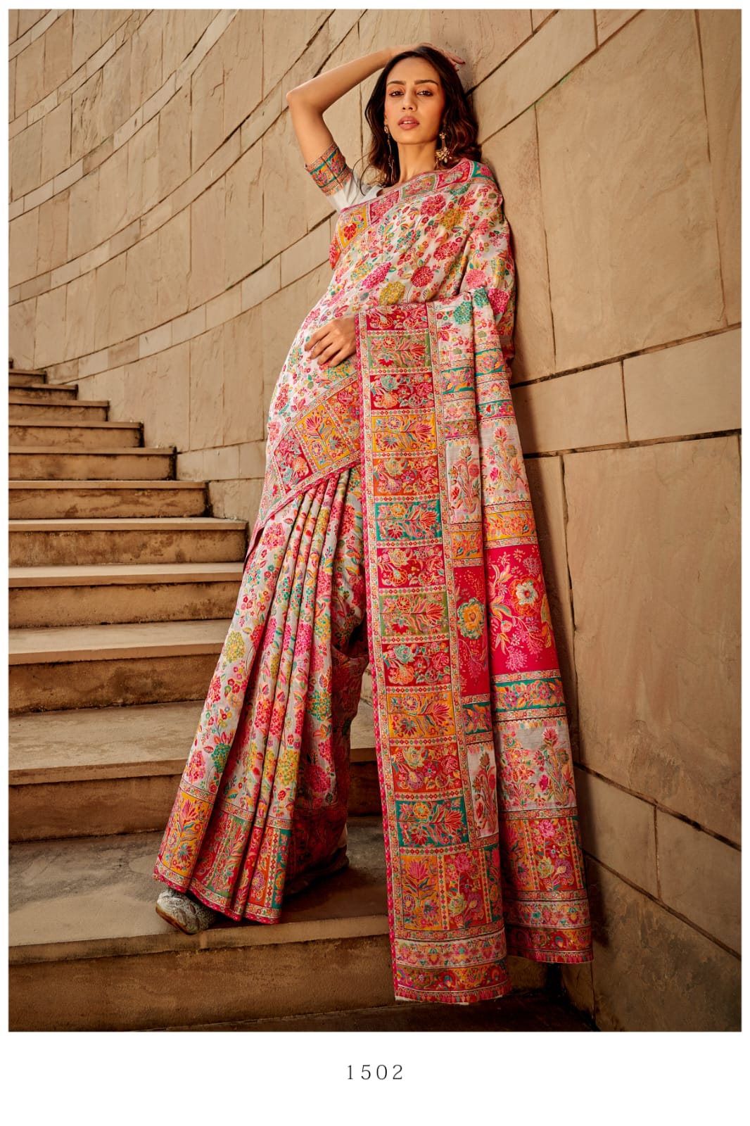 Rajtex 1500 Kashmiri Modal Silk Saree Collection