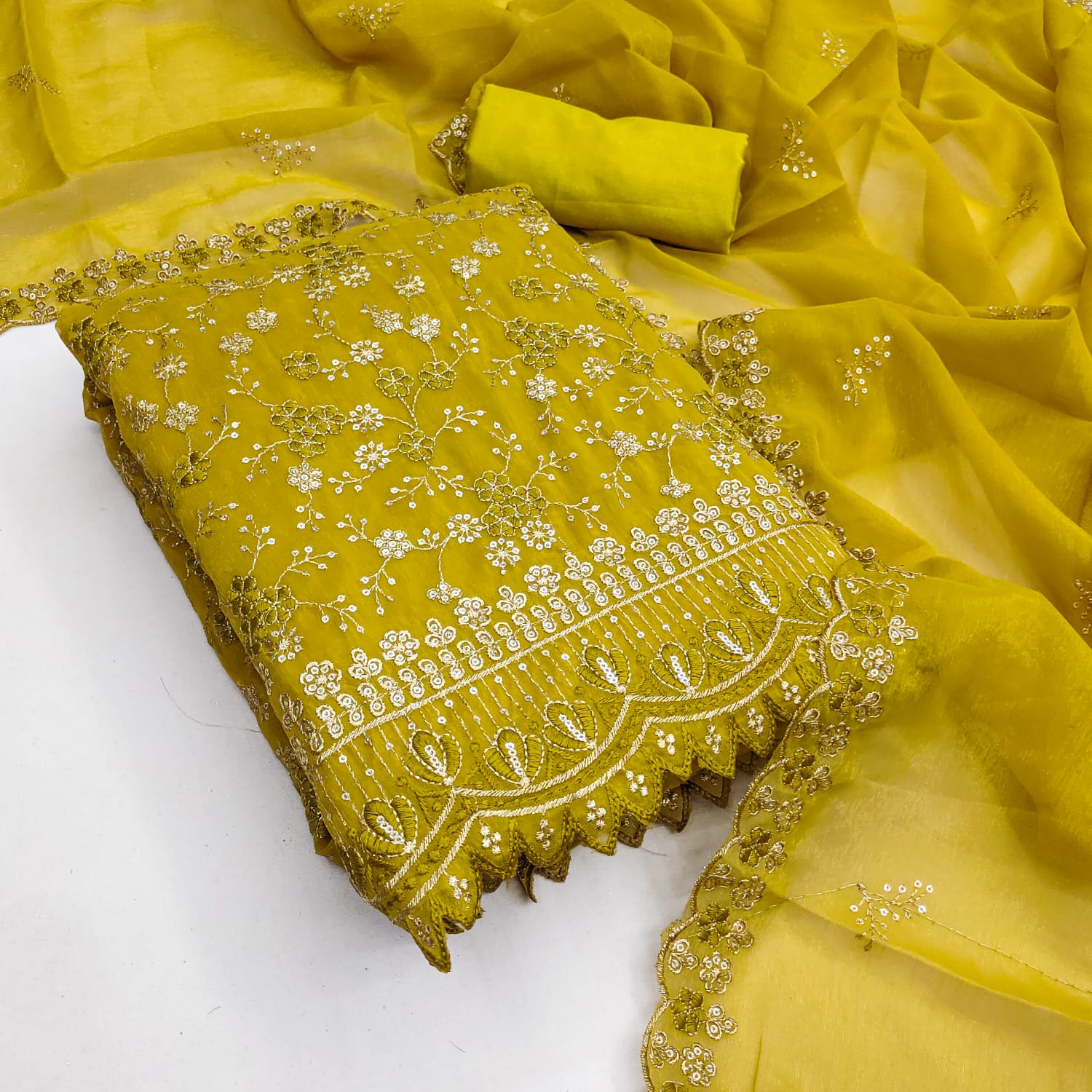 Designer Kulfi Vol 1 Crunchy Simmer Multi Squance Work Dress material Collection