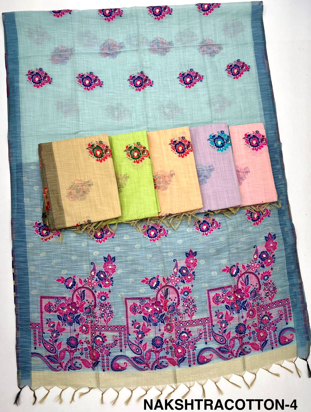 Rajyog Nakshtra Soft Cotton Festival Wear Saree Collection