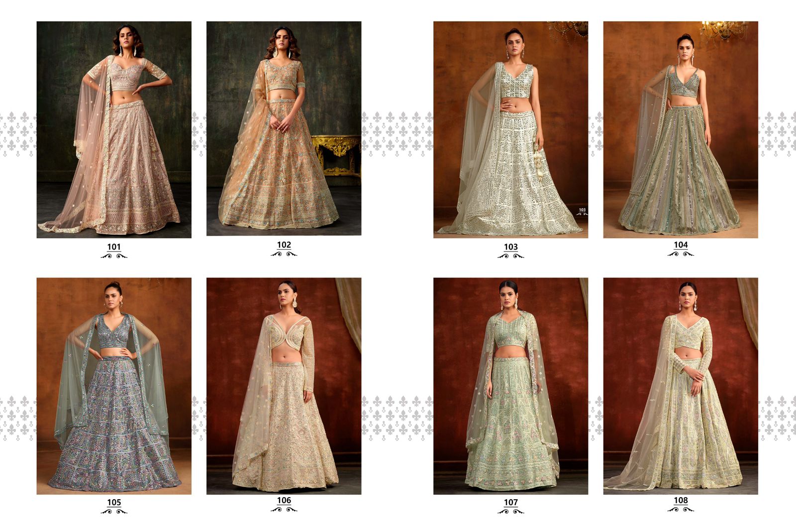 Vouch Sanya Vol 2 Net Heavy Embroidery Lehenga Choli