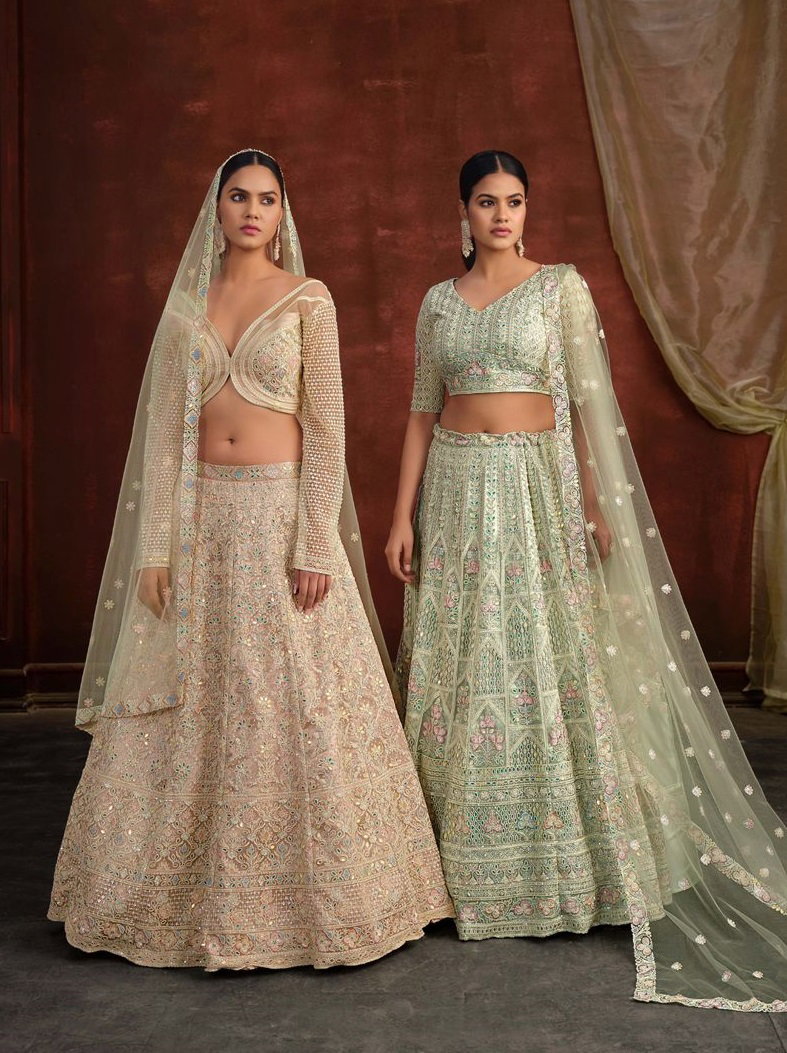 Vouch Sanya Vol 2 Net Heavy Embroidery Lehenga Choli