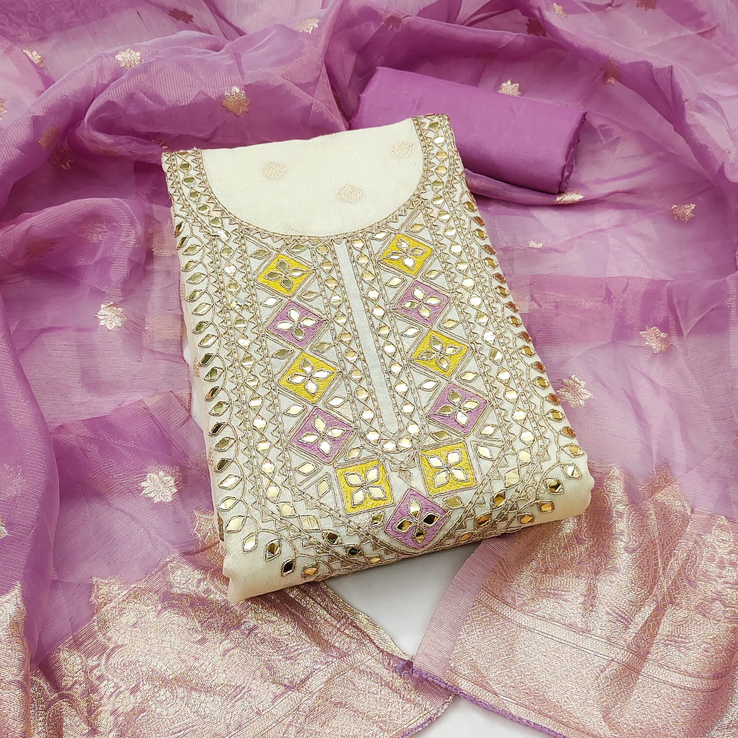 Rnx 5059 Simar Buti Jacquard Dress Material Collection