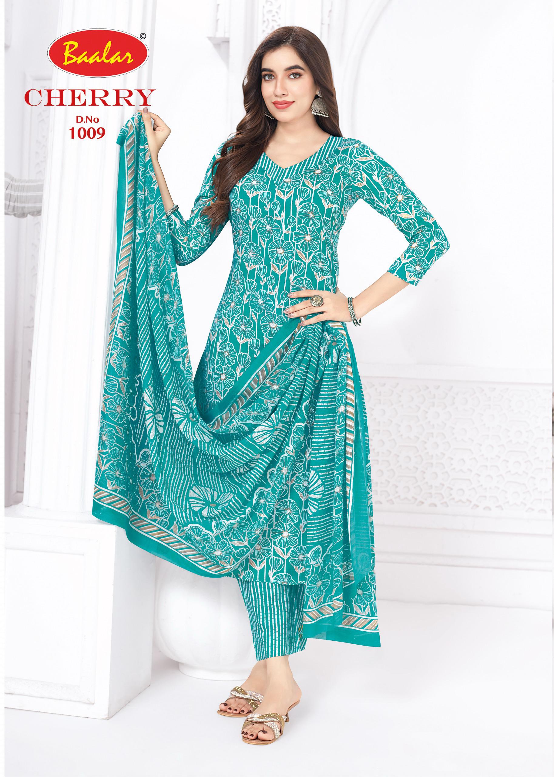 Baalar Cherry Vol 1 Lawn Cotton Printed Dress Material
