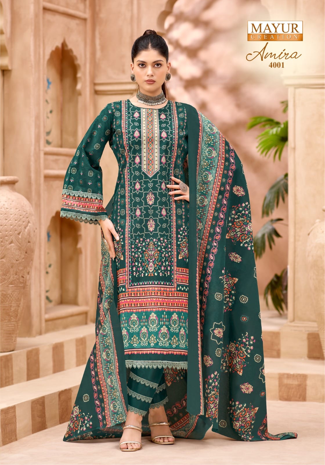 Mayur Amira Vol 4 Cotton Karachi Dress Material Collection