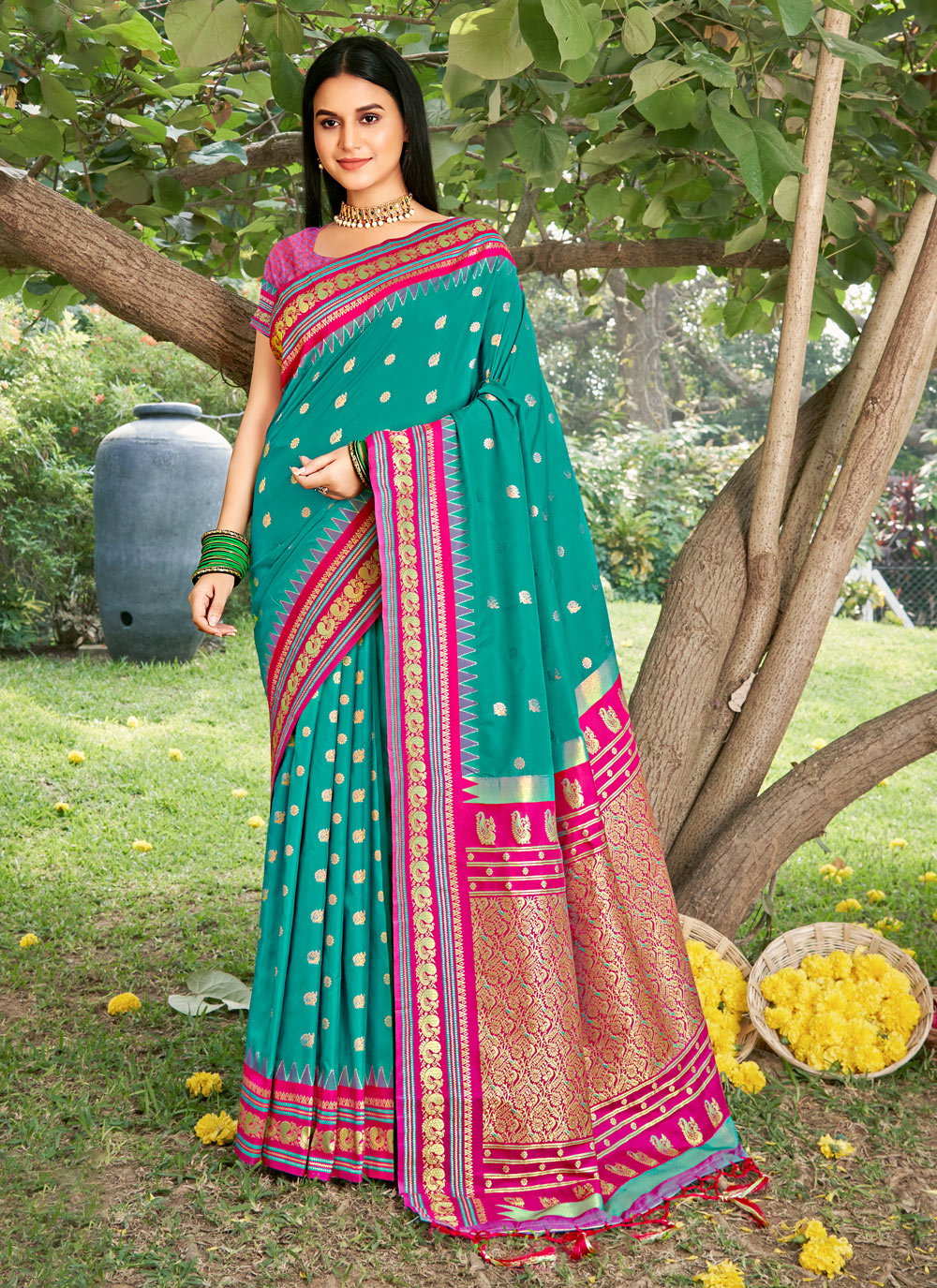 Ast Diva Silk Vol 1 Soft Silk Festival Saree Collection