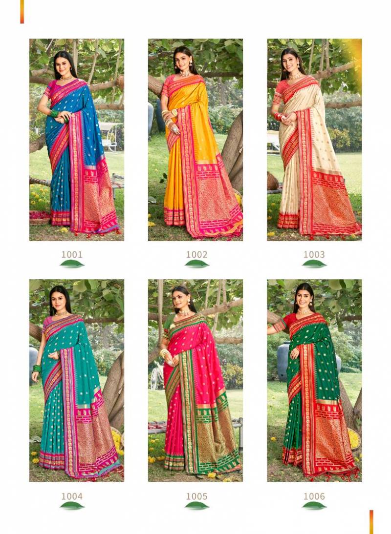 Ast Diva Silk Vol 1 Soft Silk Festival Saree Collection