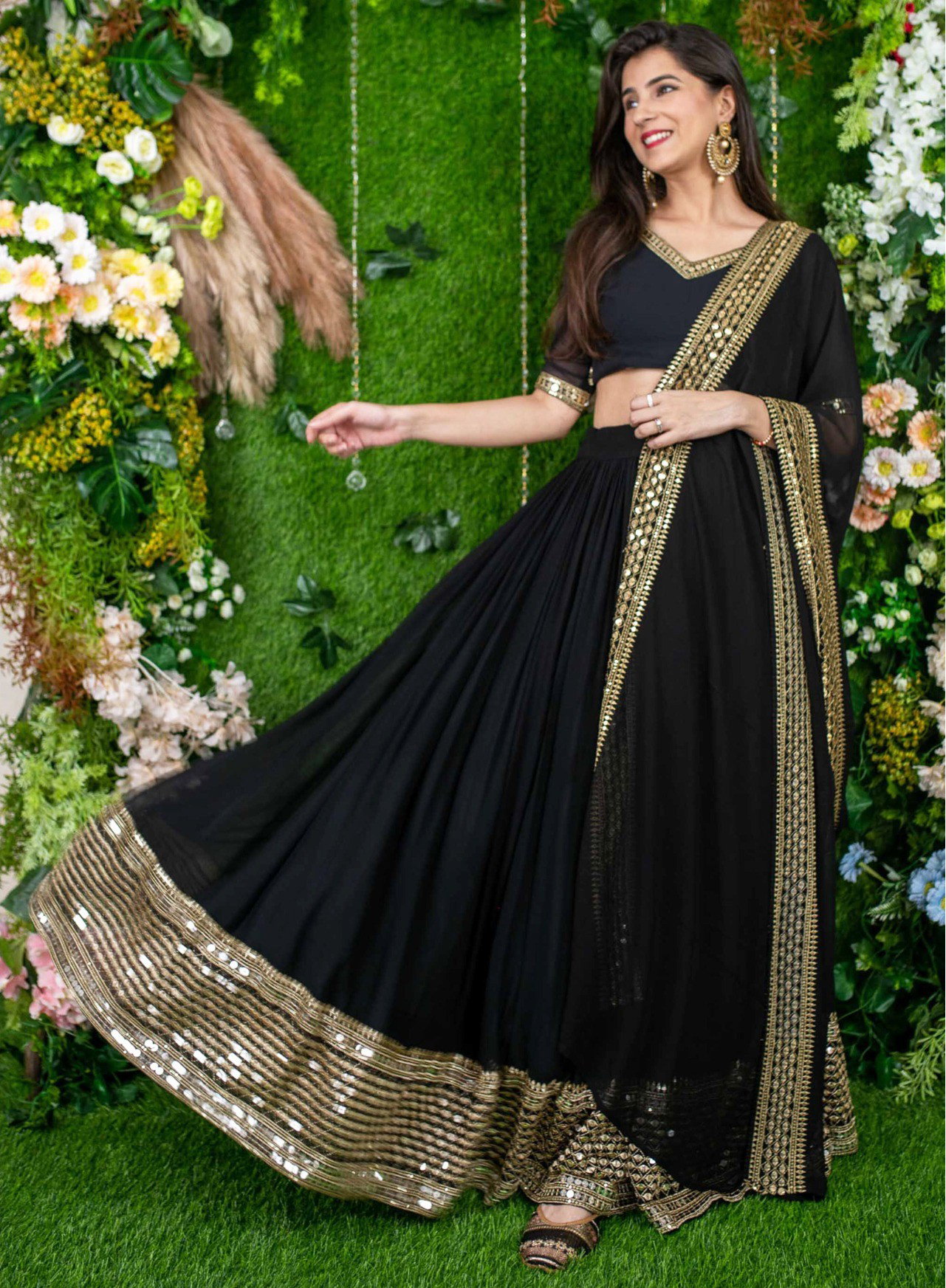Zeel Vol 21 Georgette With Embroidery Work Lehenga Choli Collection