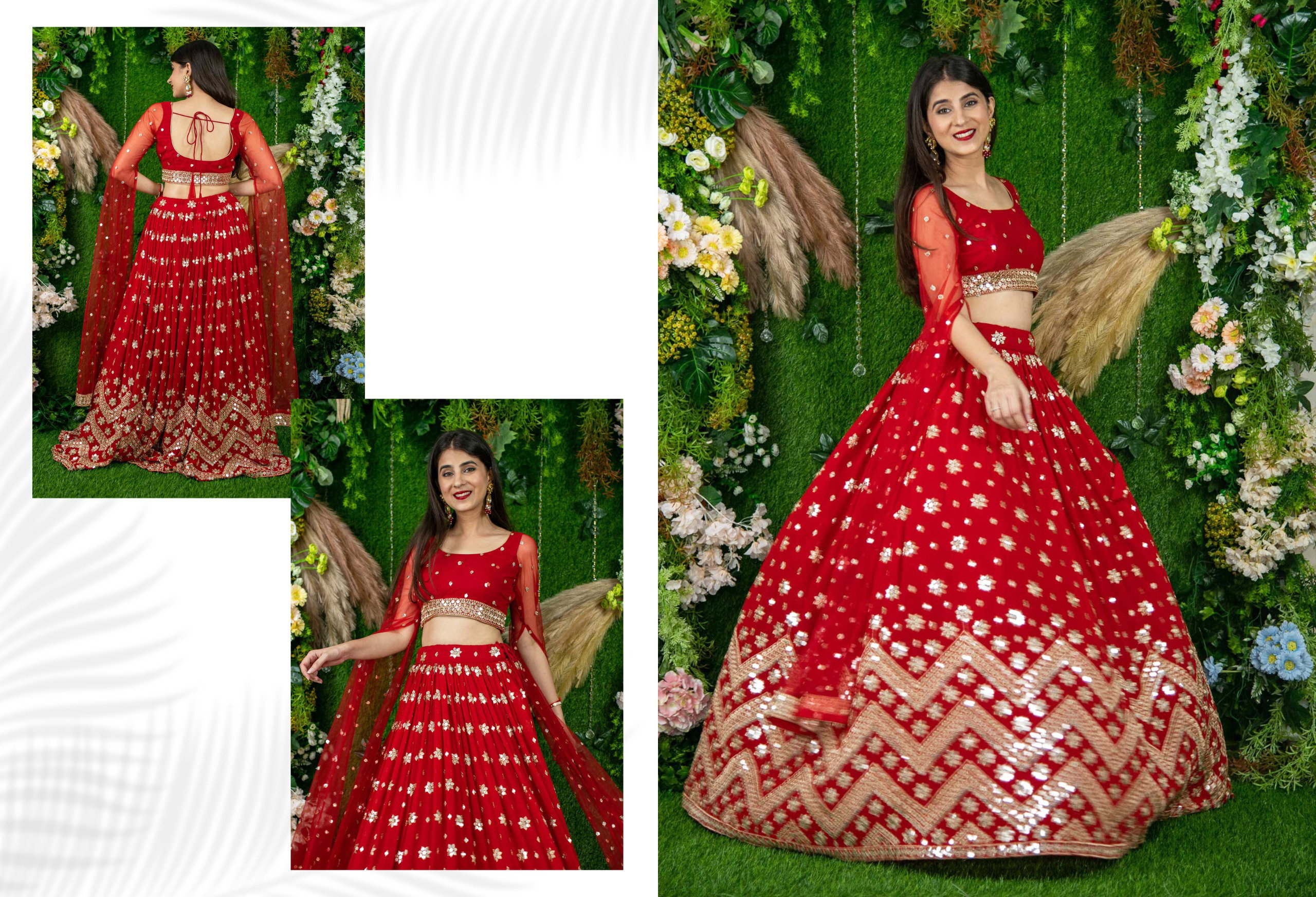 Zeel Vol 21 Georgette With Embroidery Work Lehenga Choli Collection