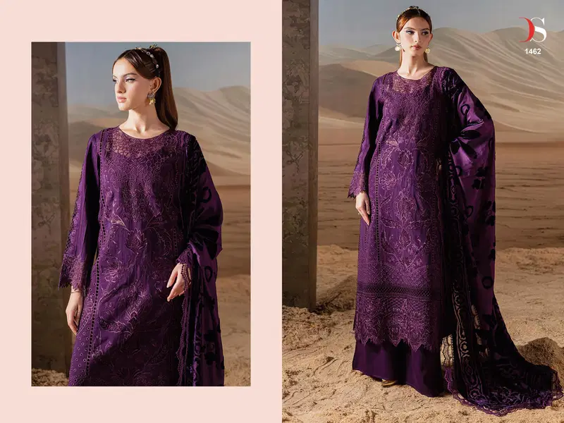 Deepsy Mahnor Vol 2 Chiffon Dupatta Rayon Pakistani Salwar Kameez