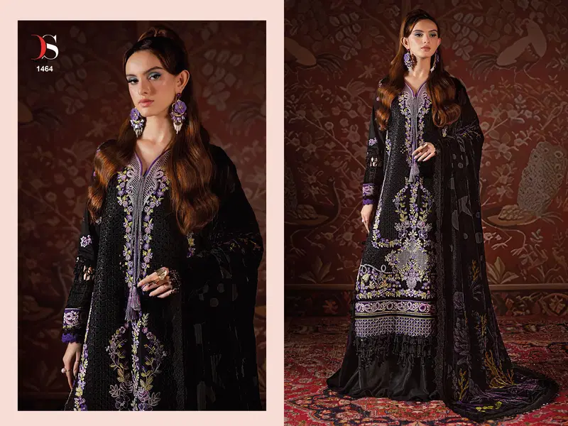 Deepsy Mahnor Vol 2 Chiffon Dupatta Rayon Pakistani Salwar Kameez