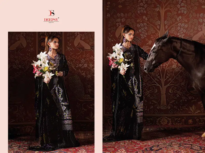 Deepsy Mahnor Vol 2 Chiffon Dupatta Rayon Pakistani Salwar Kameez