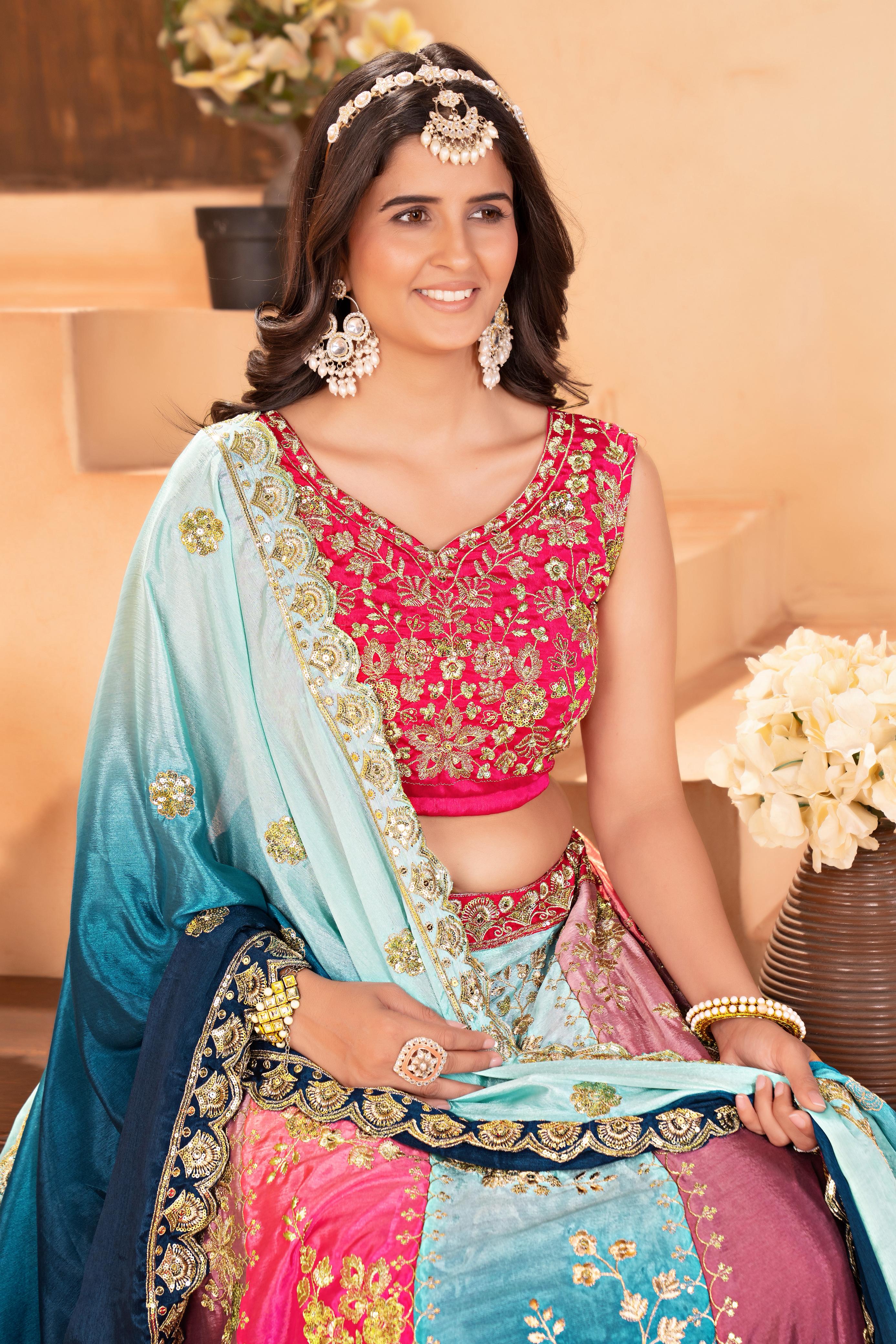 Dv 5122 Multy Colours Lehenga Designer Lehenga Choli Collection 