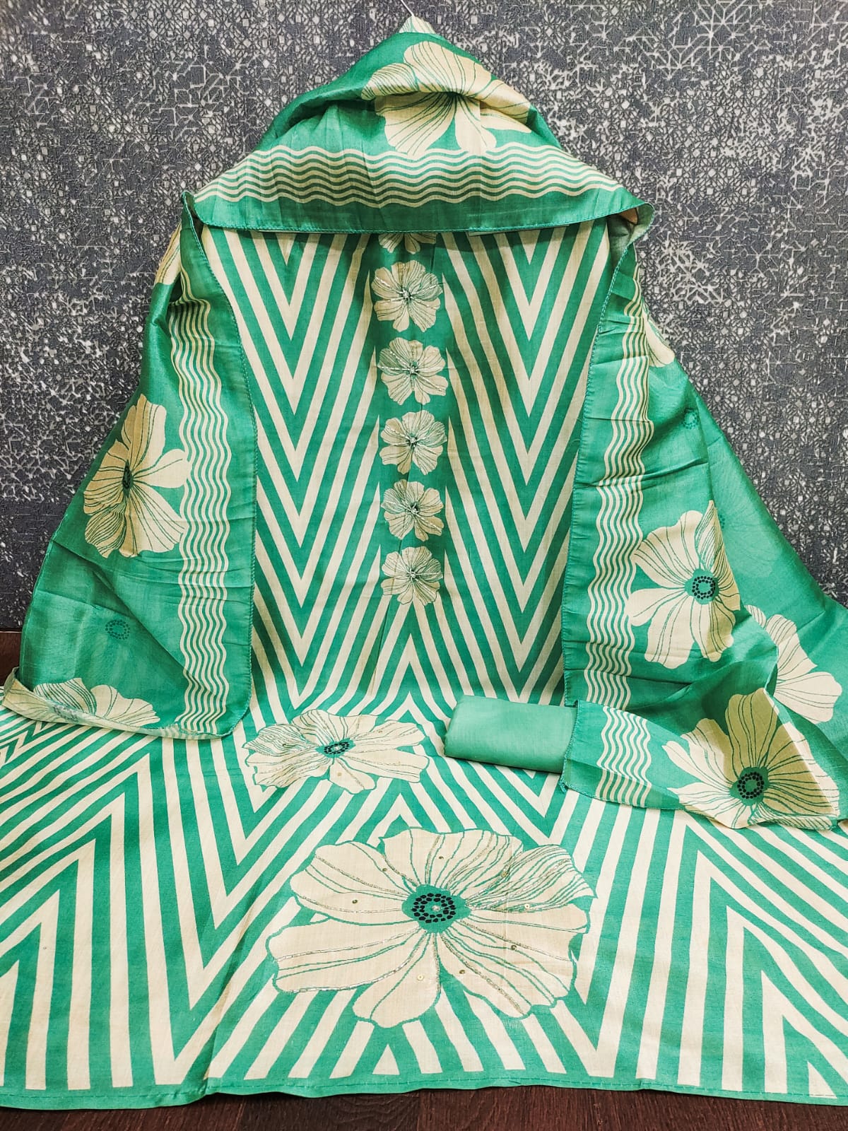 Designer Aroma Vol 1 Aasam Silk Digital Print With Khatki Work Dress Material Collection 