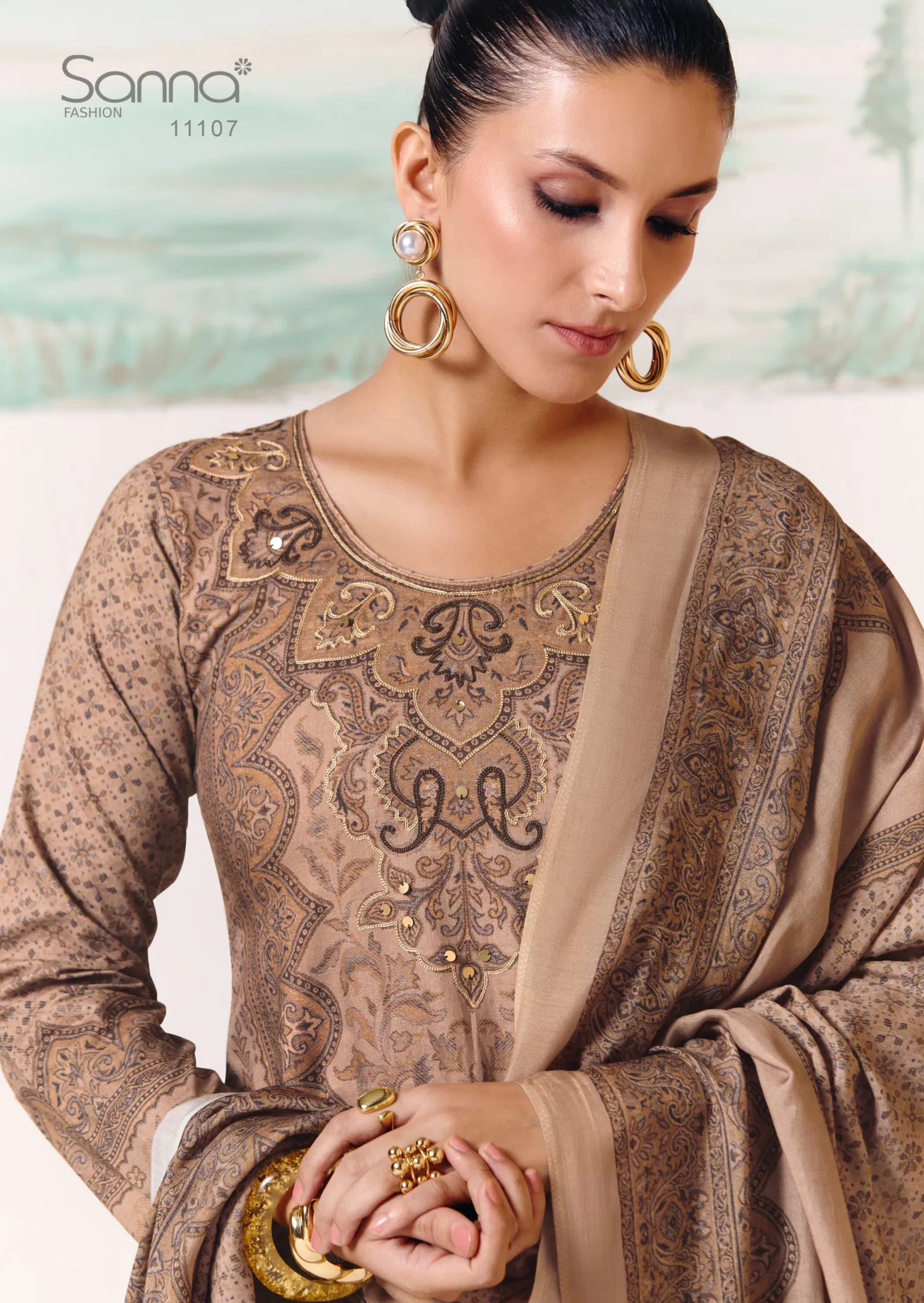 Sanna Naaz Milanz Cotton Digital Print With Work Salwar Kameez Full Catalog available at wholesale rate.