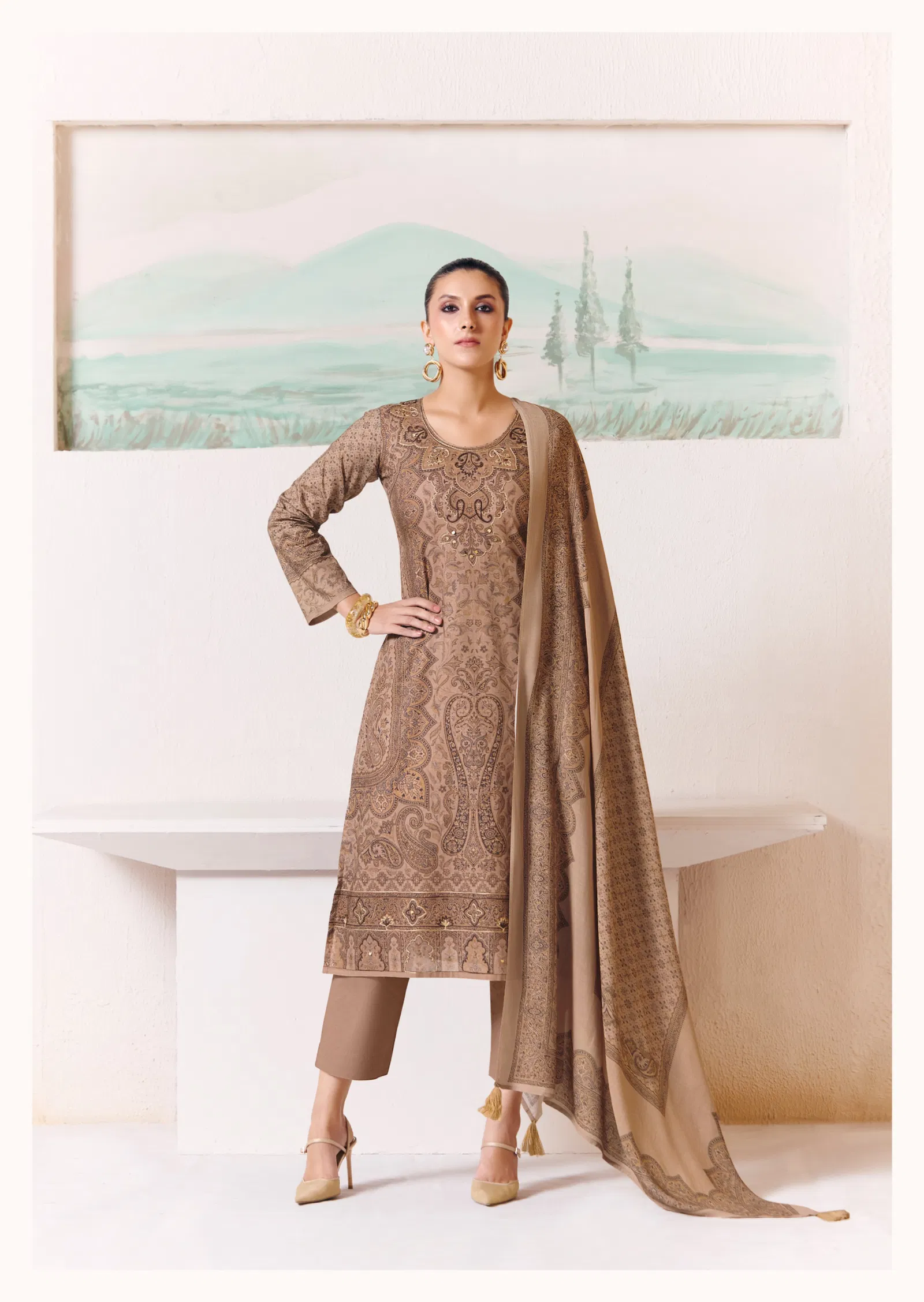 Sanna Naaz Milanz Cotton Digital Print With Work Salwar Kameez Full Catalog available at wholesale rate.