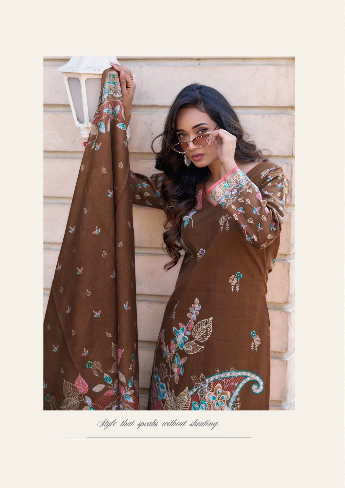 Saanvi Nazakat Vol 1 Heavy Cotton Printed With Exclusive Work Dress Material Collection 