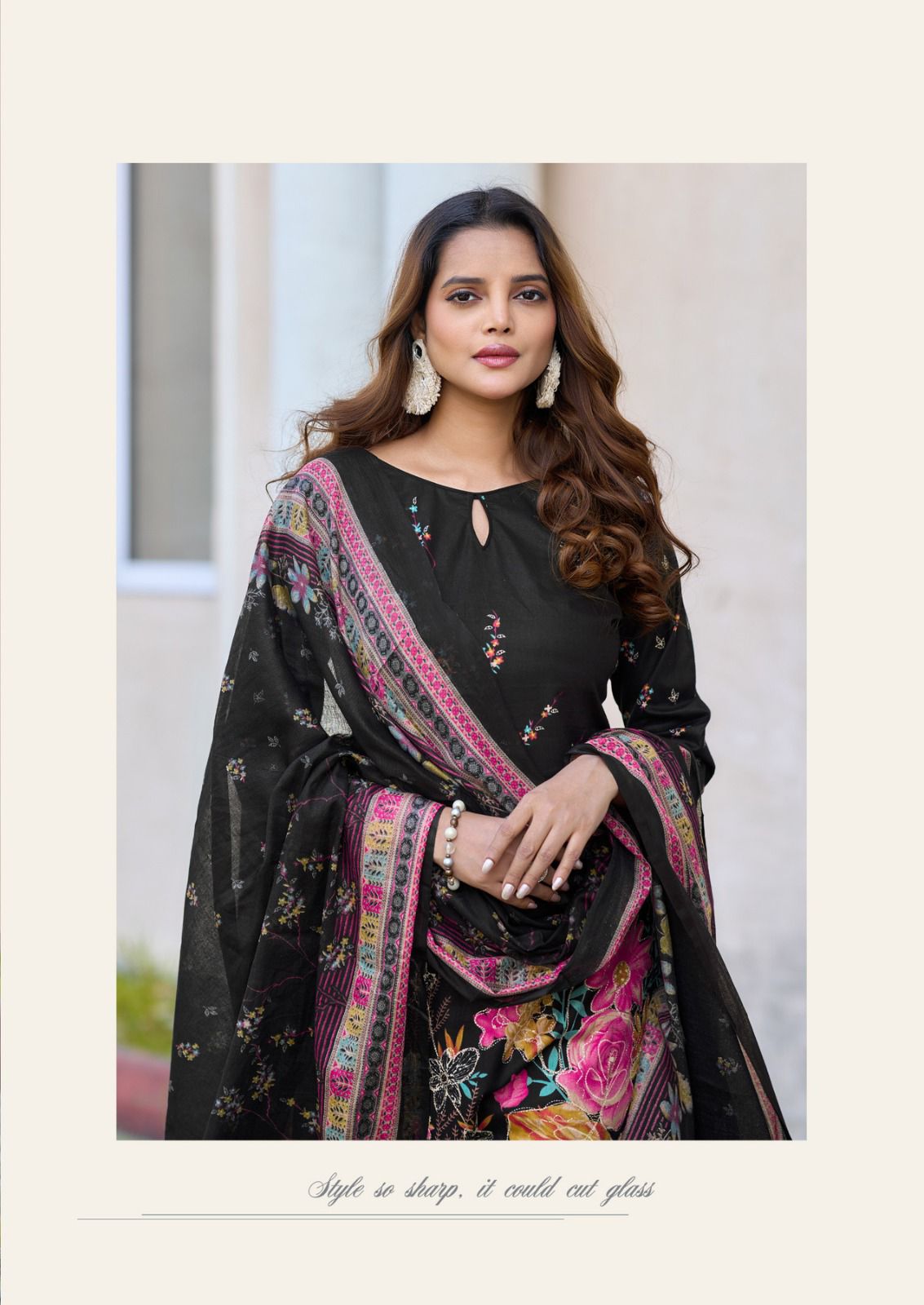 Saanvi Nazakat Vol 1 Heavy Cotton Printed With Exclusive Work Dress Material Collection 